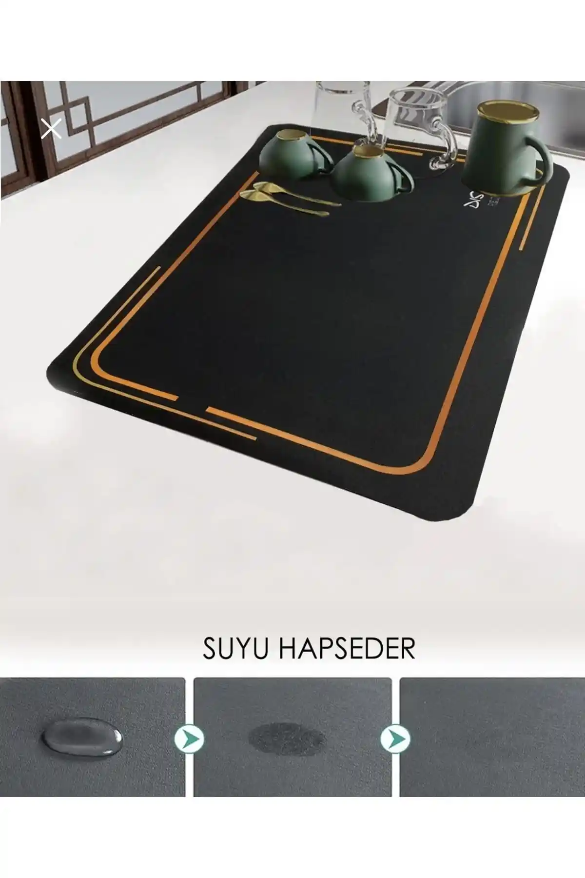 M Mimoza Park Sihirli Tezgah Üstü Bulaşık Yıkama Matı Özellikleri ve Kullanım Avantajları