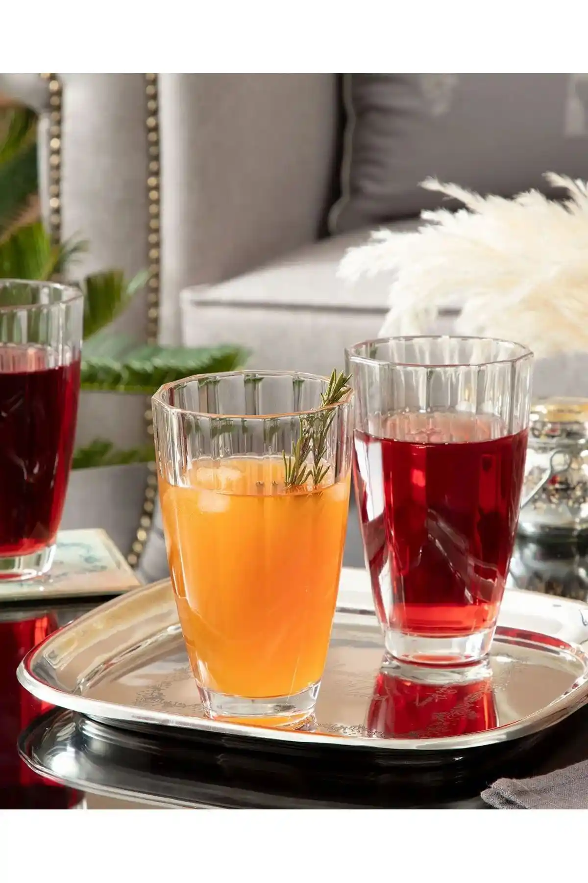 Madame Coco Fiona 4'lü Meşrubat Bardağı: Şıklık ve Dayanıklılık Bir Arada