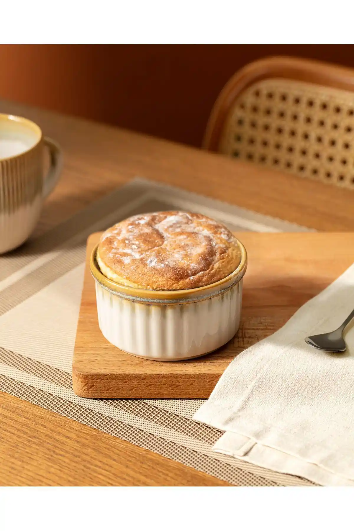 Madame Coco Kleby 2’li Sufle Kabı - Estetik ve Dayanıklı Porselen Mutfak Gereçleri