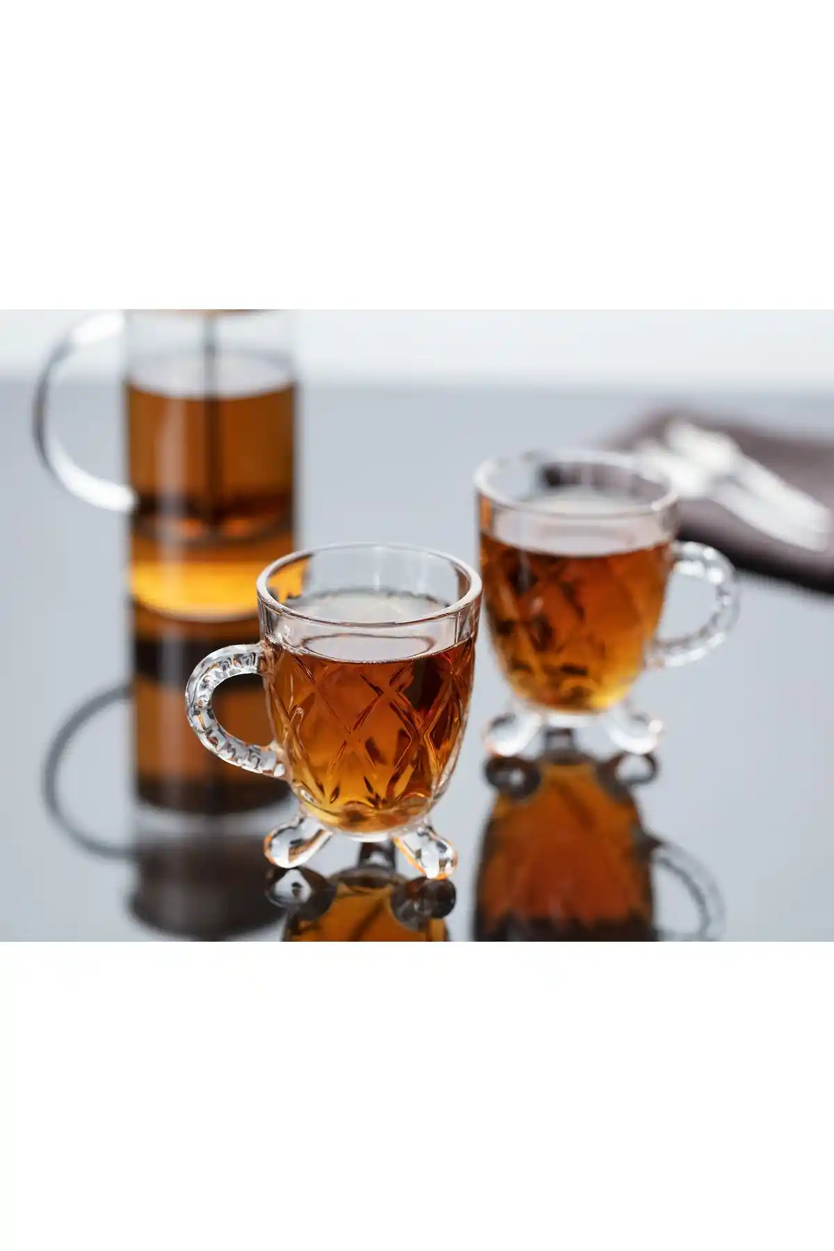 Madame Coco Taylar 4'lü Çay Fincanı Seti Zarif ve Kullanışlı Tasarımıyla Mutfaklara Şıklık Katar