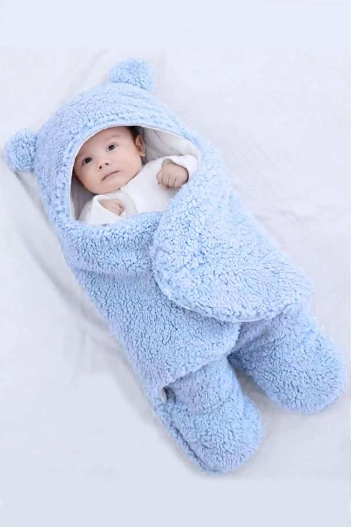 Mai Perla 0-12 Ay Bebek Battaniyesi Welsoft Pamuklu Güvenli Konfor Sağlar