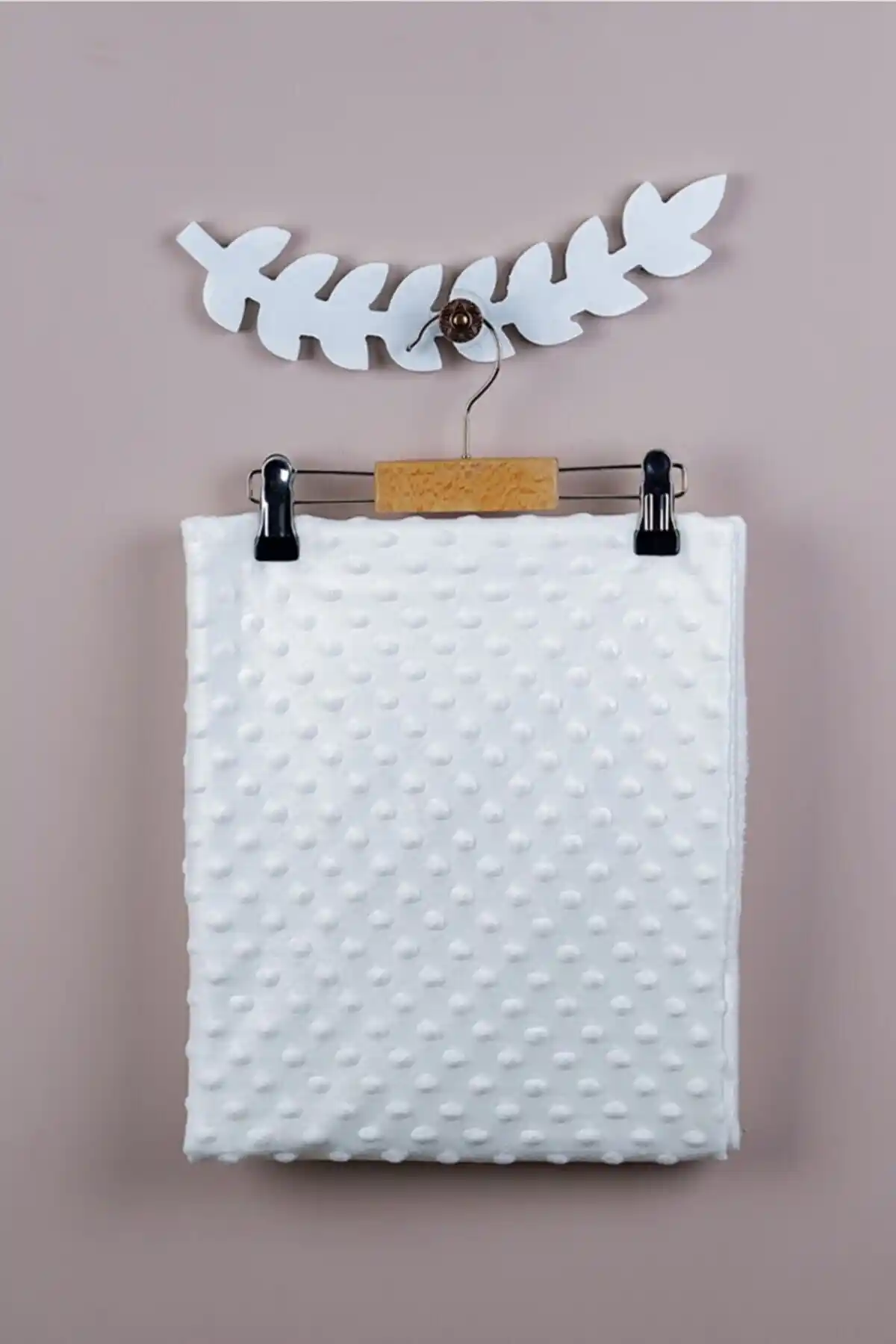 Mai Perla organik pamuklu nohut battaniye 90x90 cm sağlıklı ve dayanıklı bebek ürünü