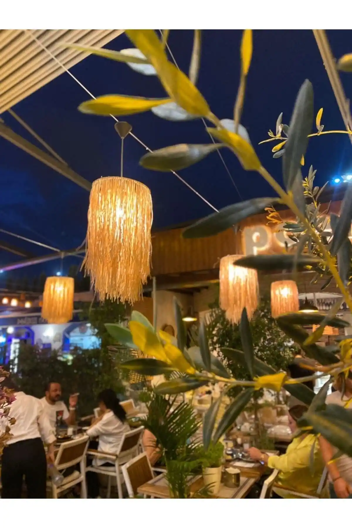 Maison Avf Rafya Hasır Tasarım Bohem Avize ile Mekanınıza Doğal ve Sıcak Atmosfer Katın