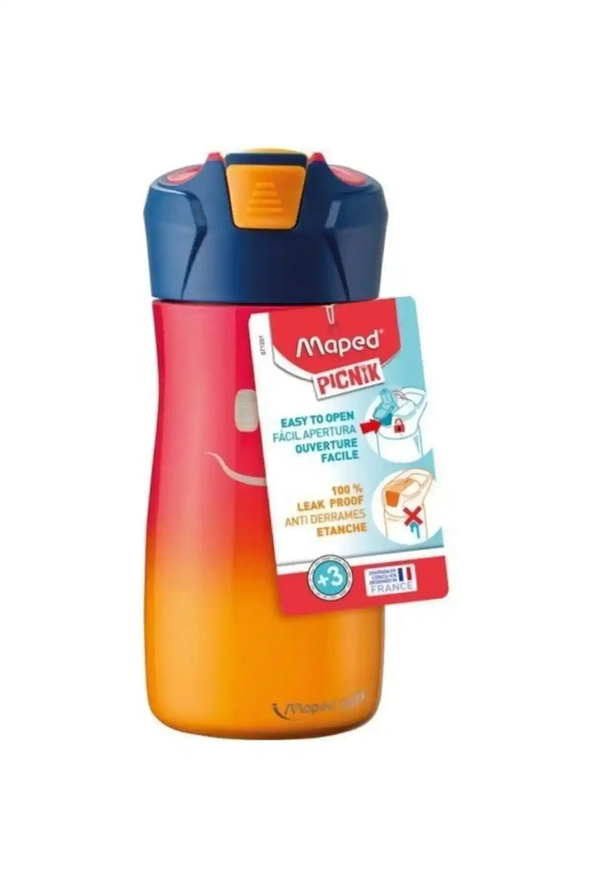 Maped Picnik Çelik 430ml Matara: Güvenli, Dayanıklı ve Şık Çocuk Su Şişesi