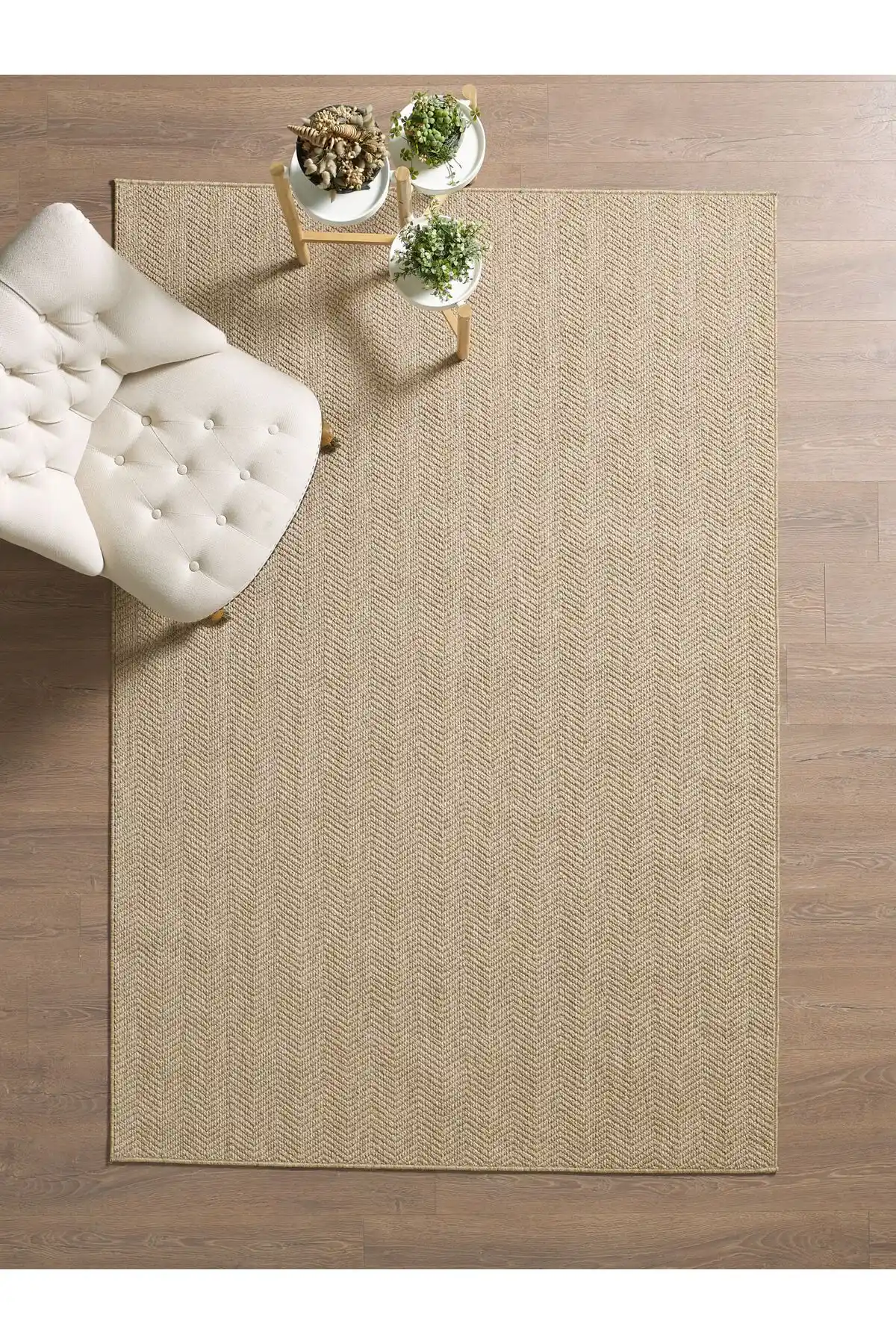 Mariesse Home Naturel Sisal Jüt Halı: Modern ve Doğal Dekorasyon İçin Şık Seçenek