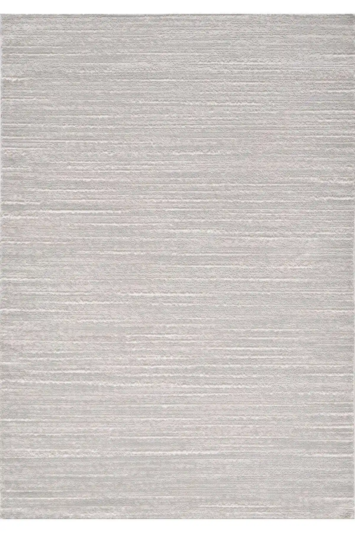 Mariesse Home Versay Koleksiyonu Modern Makine Dokuma Halısı Gri Renk ve Çizgili Desen