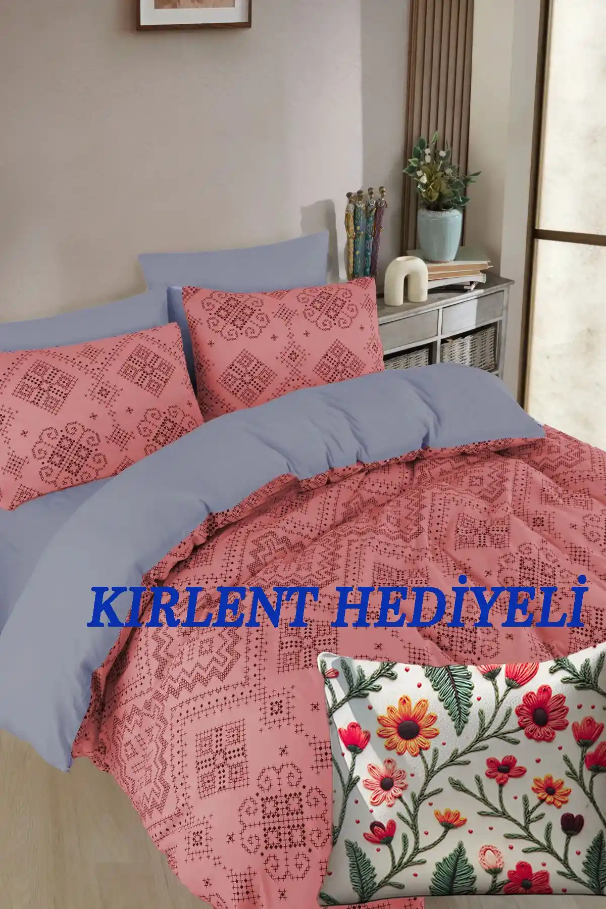 Mariva Home Etnik Çift Kişilik Nevresim Takımı Şık ve Dayanıklı Tasarım