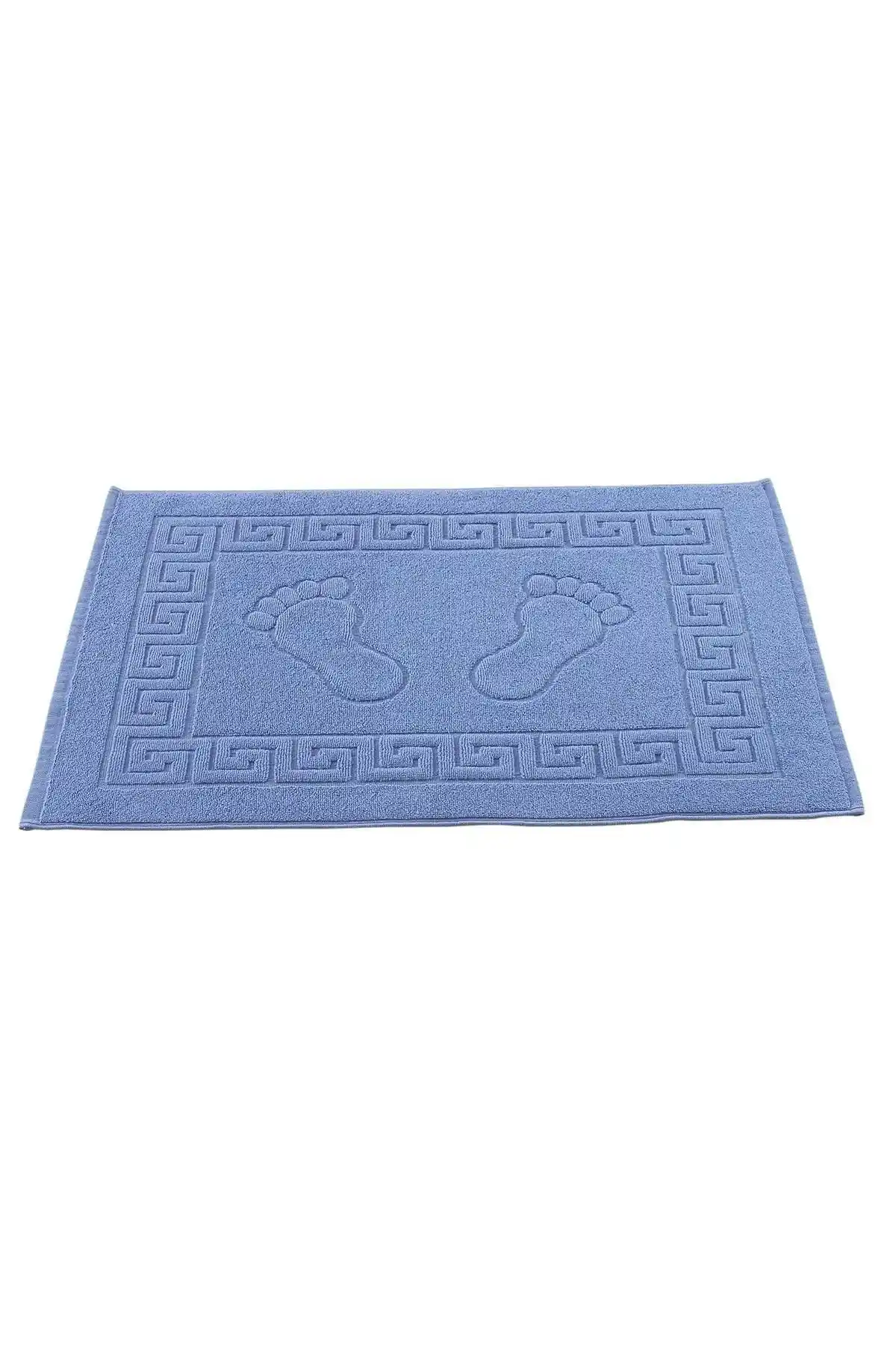 Mariva Home Mavi Ayak Havlusu Modern ve Şık Tasarımıyla Banyonuzu Yeniler