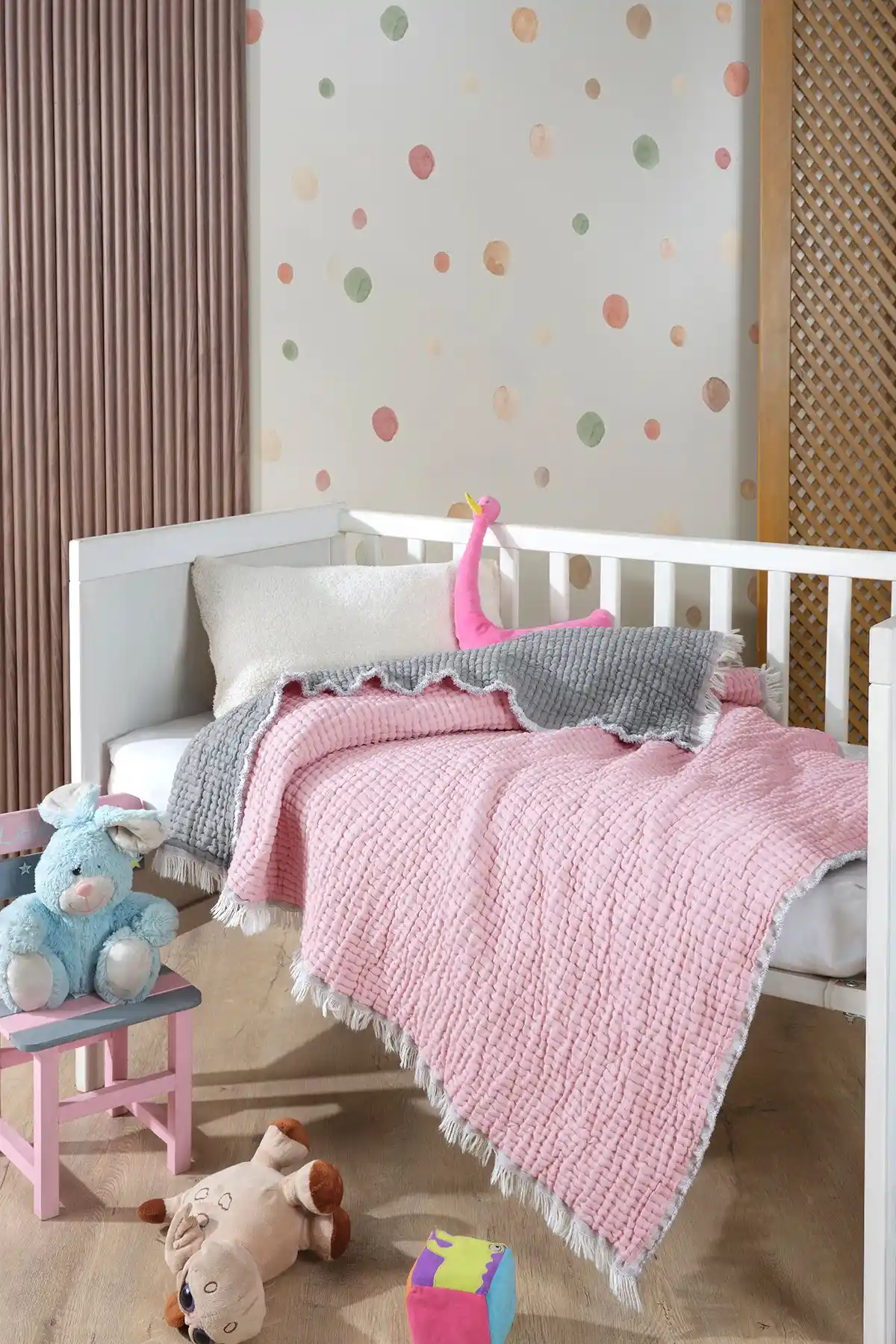 Mariva Home Müslin Bebek Battaniyesi: Konfor ve Estetiğin Modern Buluşması