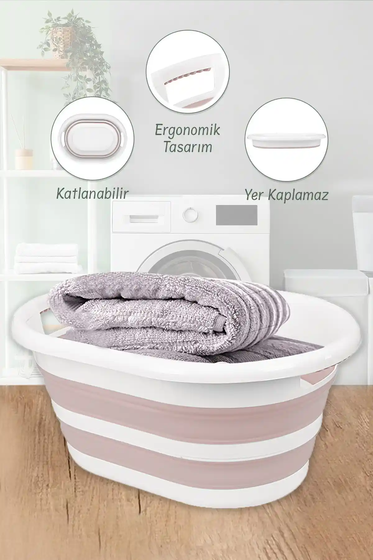 Meleni Home ve Mim Life Viola Katlanabilir Silikon Çamaşır Sepetleri Karşılaştırması