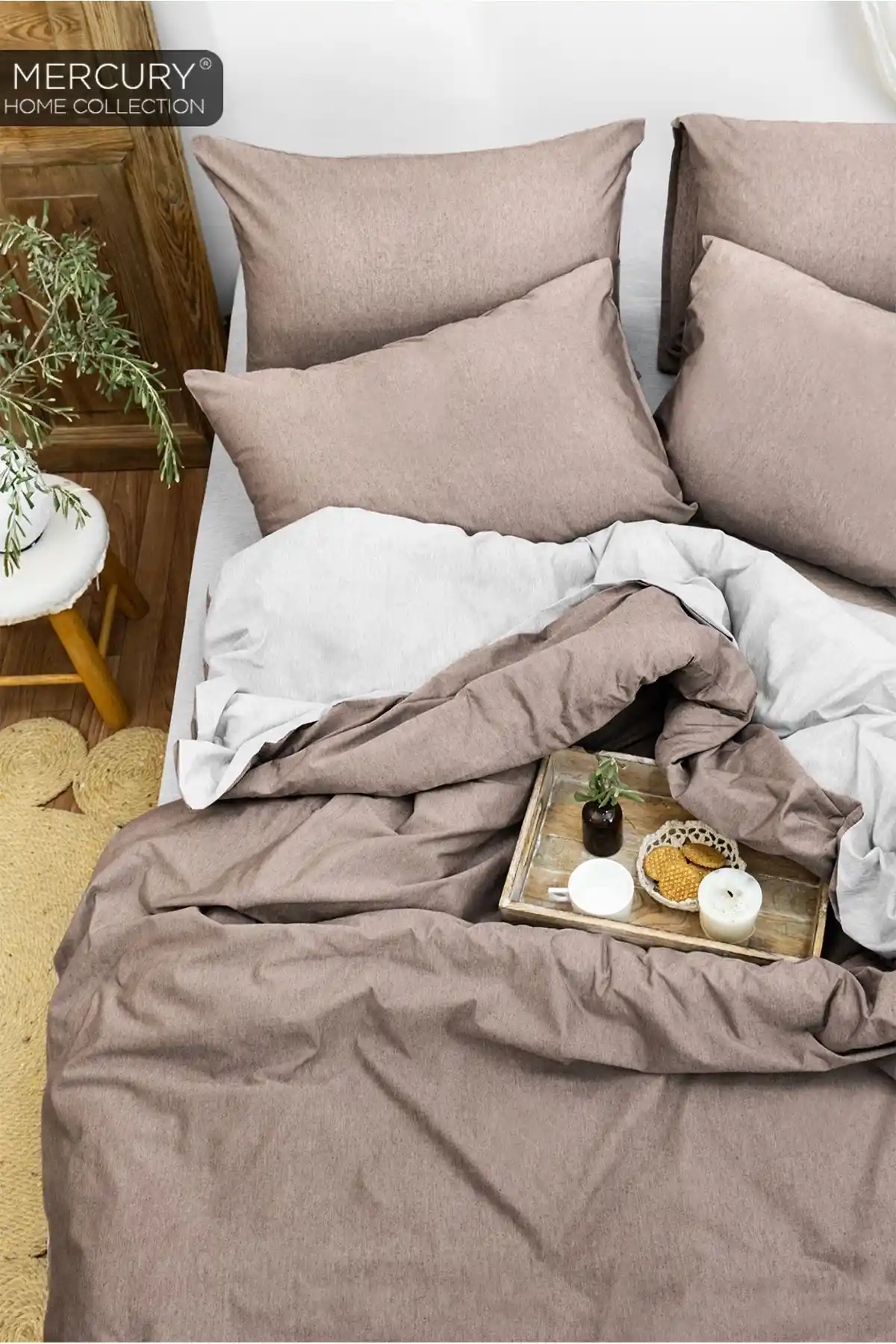 Mercury Tek Kişilik Pamuklu Nevresim Takımı: Şık ve Dayanıklı Yatak Dekorasyonu