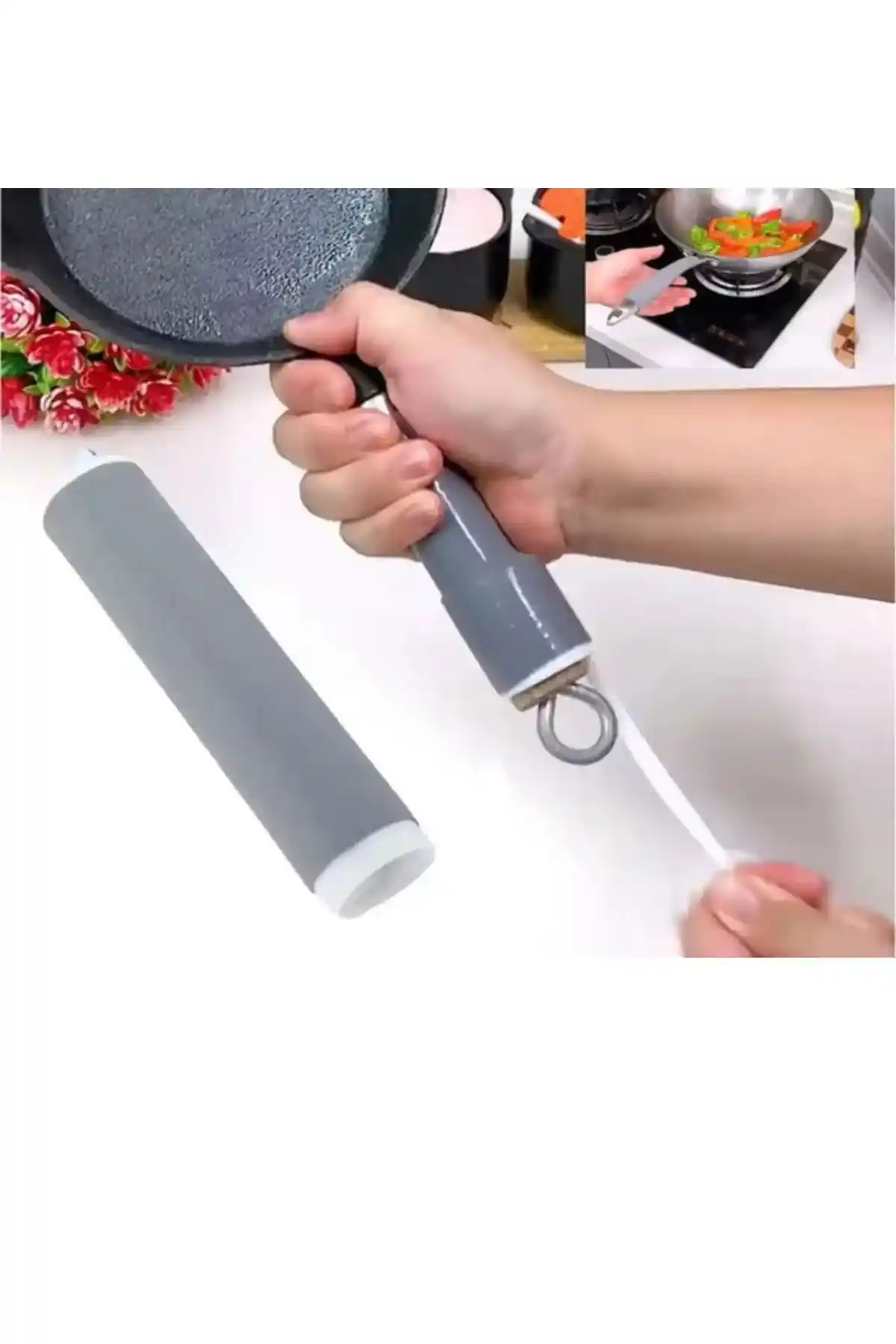 MİMOZA PARK Büyük Boy Isı Yalıtımlı Tutacak Tencere, Tava ve Çaydanlıklar İçin Güvenli Kullanım