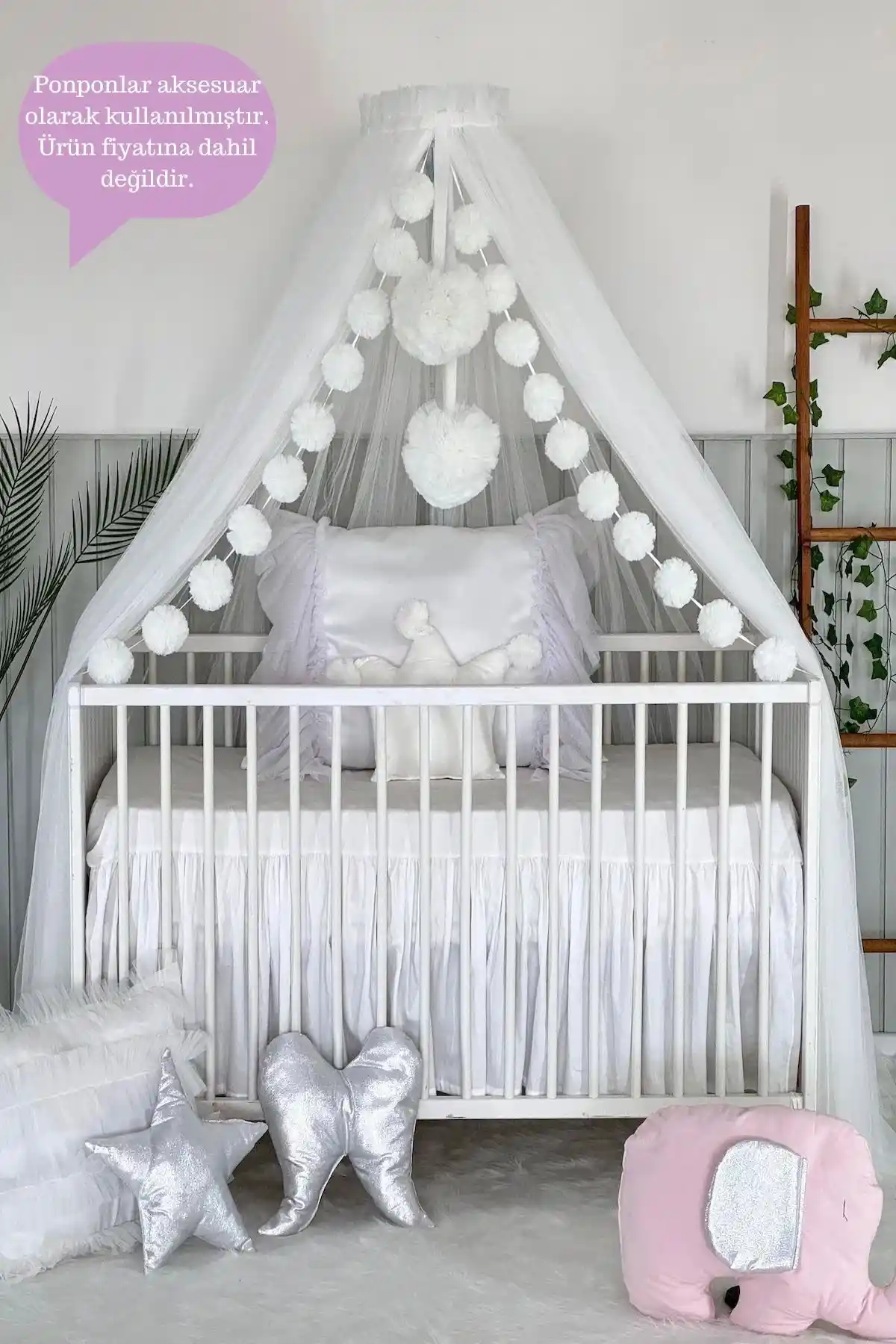 Miniden Beyaz Aparatlı Beşik Cibinliği: Güvenlik ve Konfor Sunan Estetik Tasarım