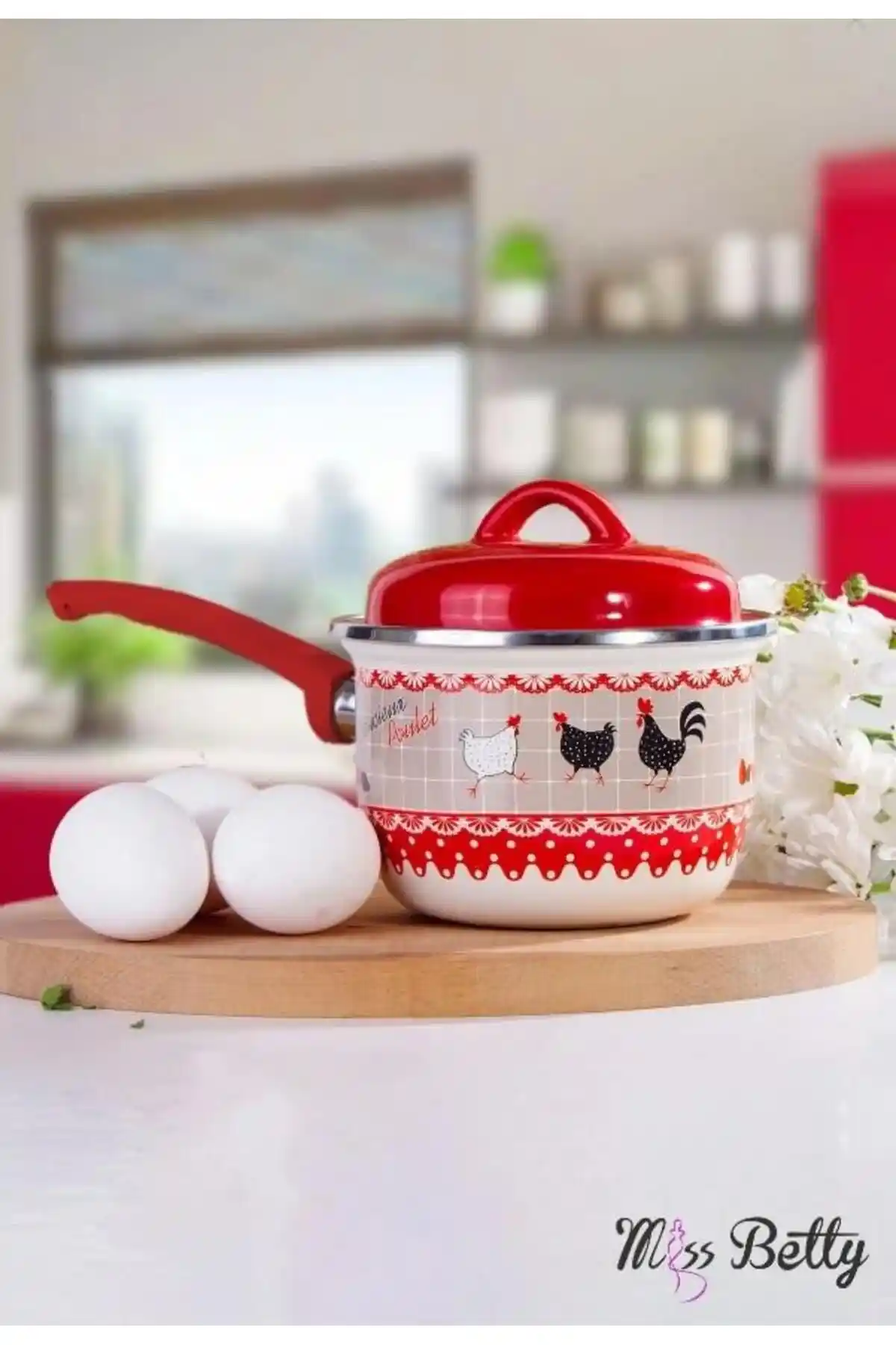 Miss Betty Rafadan Yumurta ve Sos Tavası: Estetik ve Pratik Kullanım Sunan Dayanıklı Mutfak Gereci