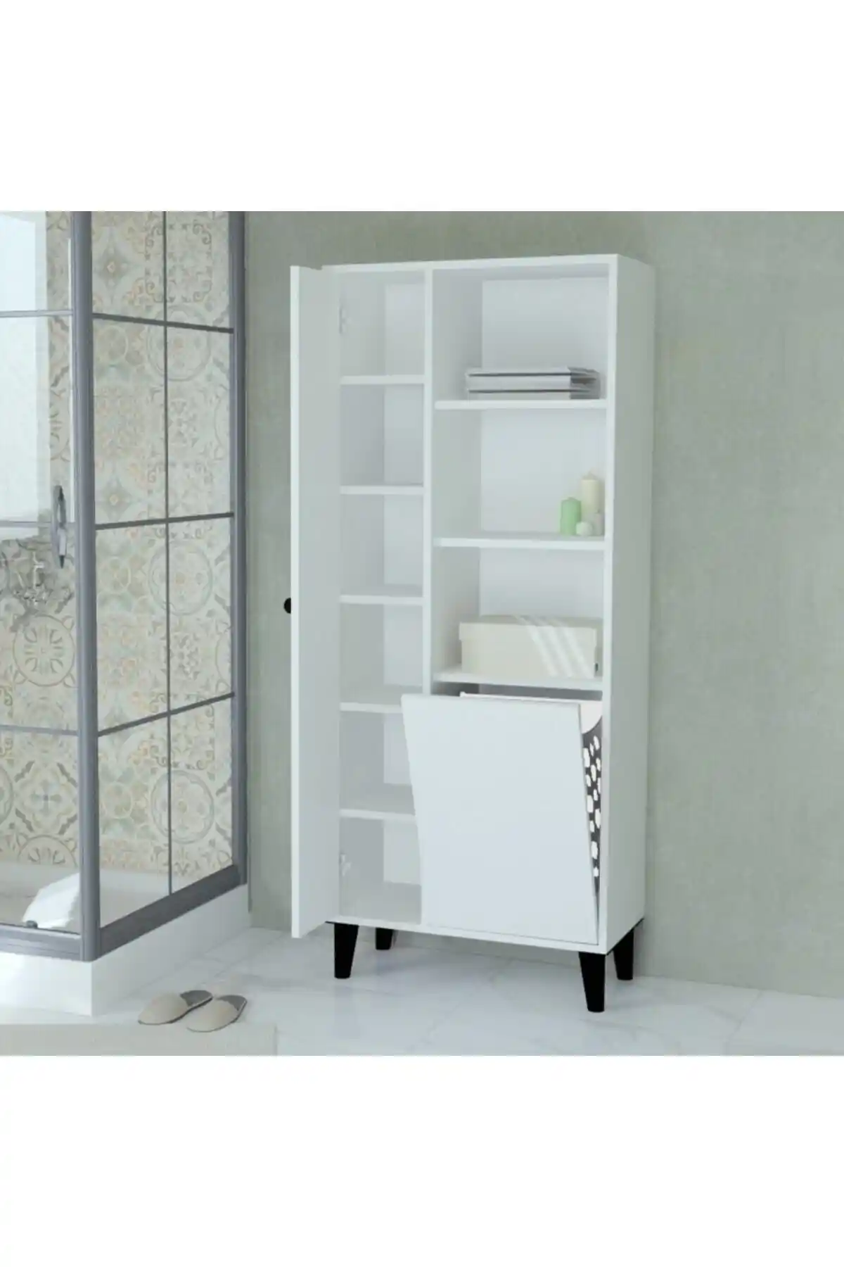 Mobilyaque Sepetli Bursa Banyo Dolabı: Estetik ve Fonksiyonellik Bir Arada