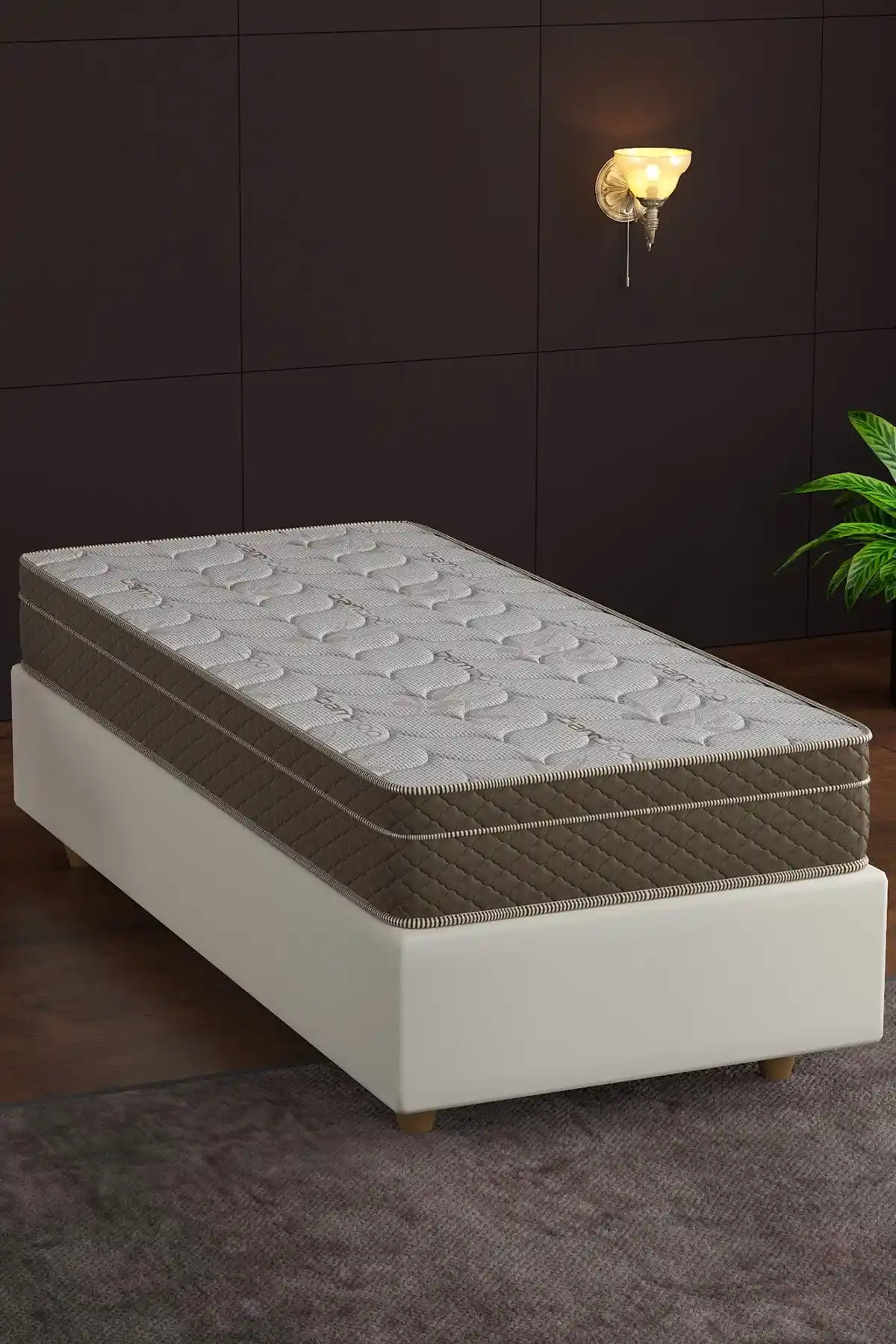 Mobpazar Flora Full Ortopedik Yaylı Yatak - Sağlıklı ve Konforlu Uyku İçin Tasarlandı