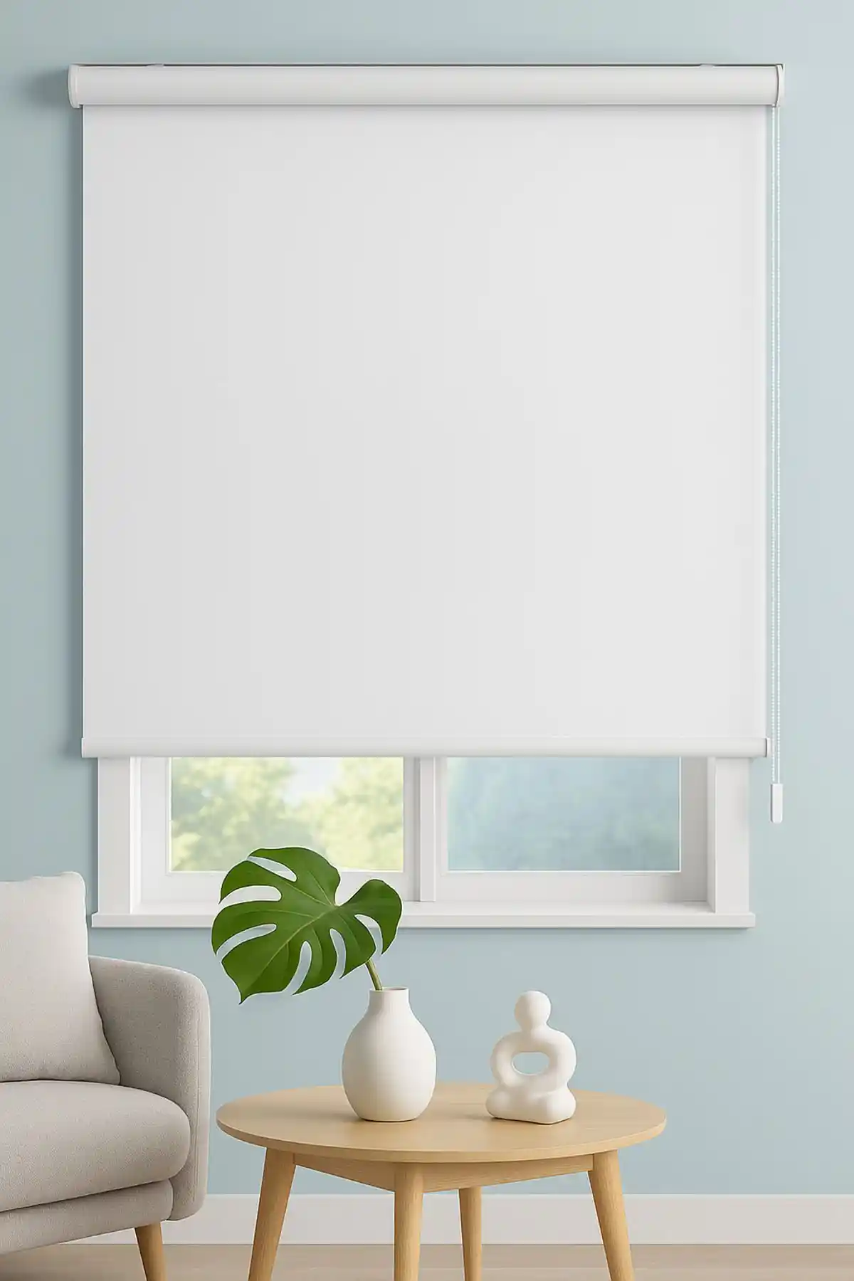 Modern Beyaz Zebra Stor Perde: Şık ve Fonksiyonel İç Mekân Dekorasyonu İçin