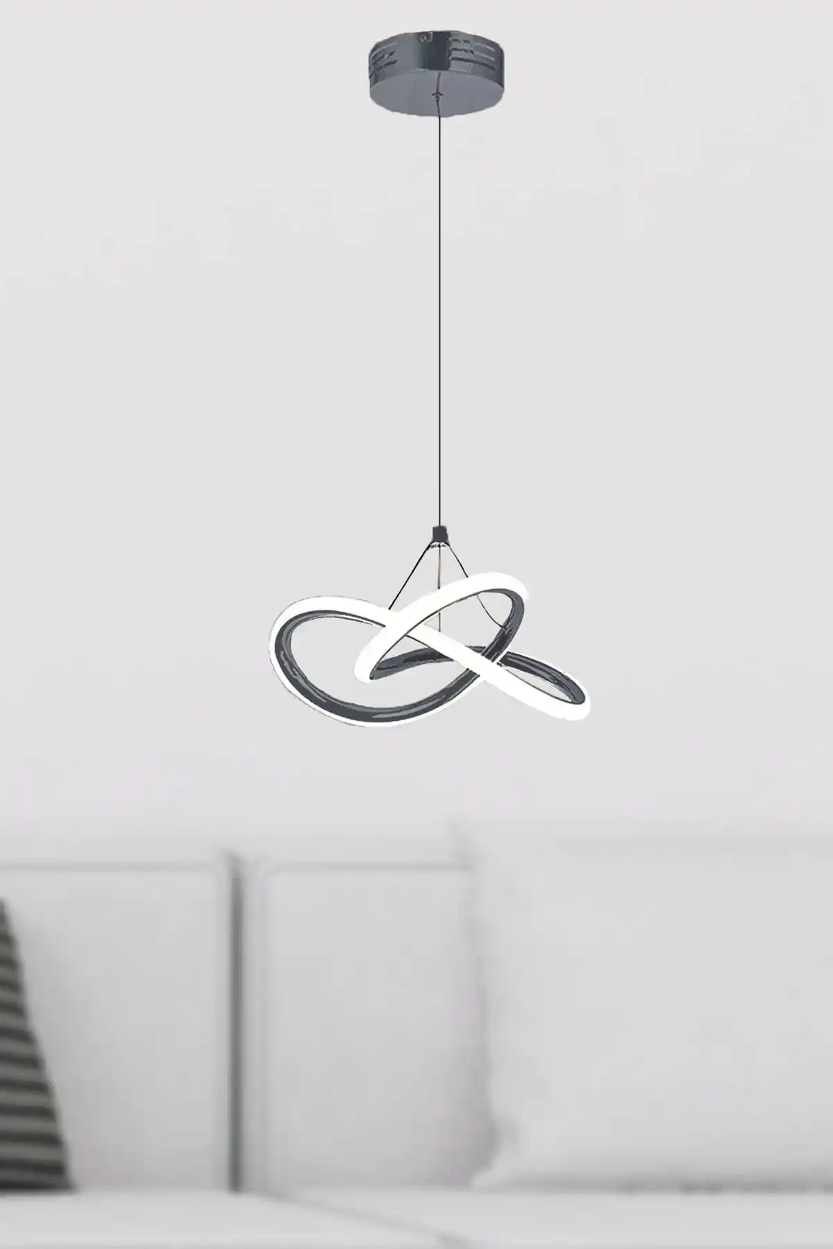 Modern Bolivia Tekli Antrasit Sarkıt LED ile Şık ve Enerji Verimli Aydınlatma Çözümü