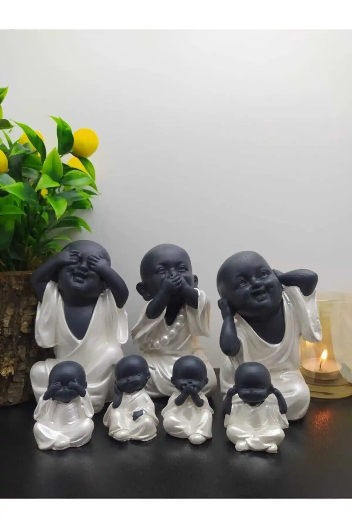 Modern Estetik ve Fonksiyonellik Sunan 7'li Beton Dekoratif Takım Özellikleri ve Kullanım Alanları