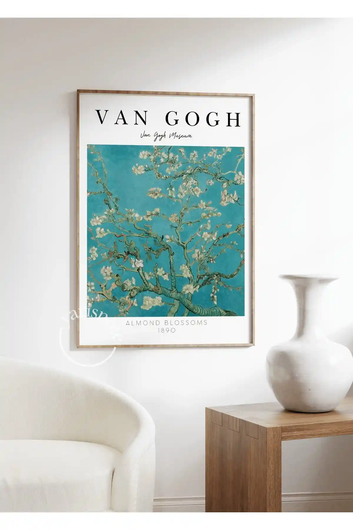 Modern Van Gogh Çerçevesiz Poster ile Duvarlarınızı Sanatla Canlandırın
