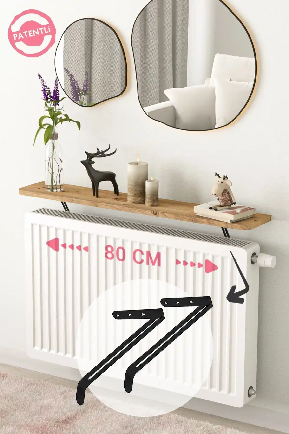 Modern ve Fonksiyonel Petek Üstü Raf: Estetik ve Dayanıklı Tasarım Özellikleri