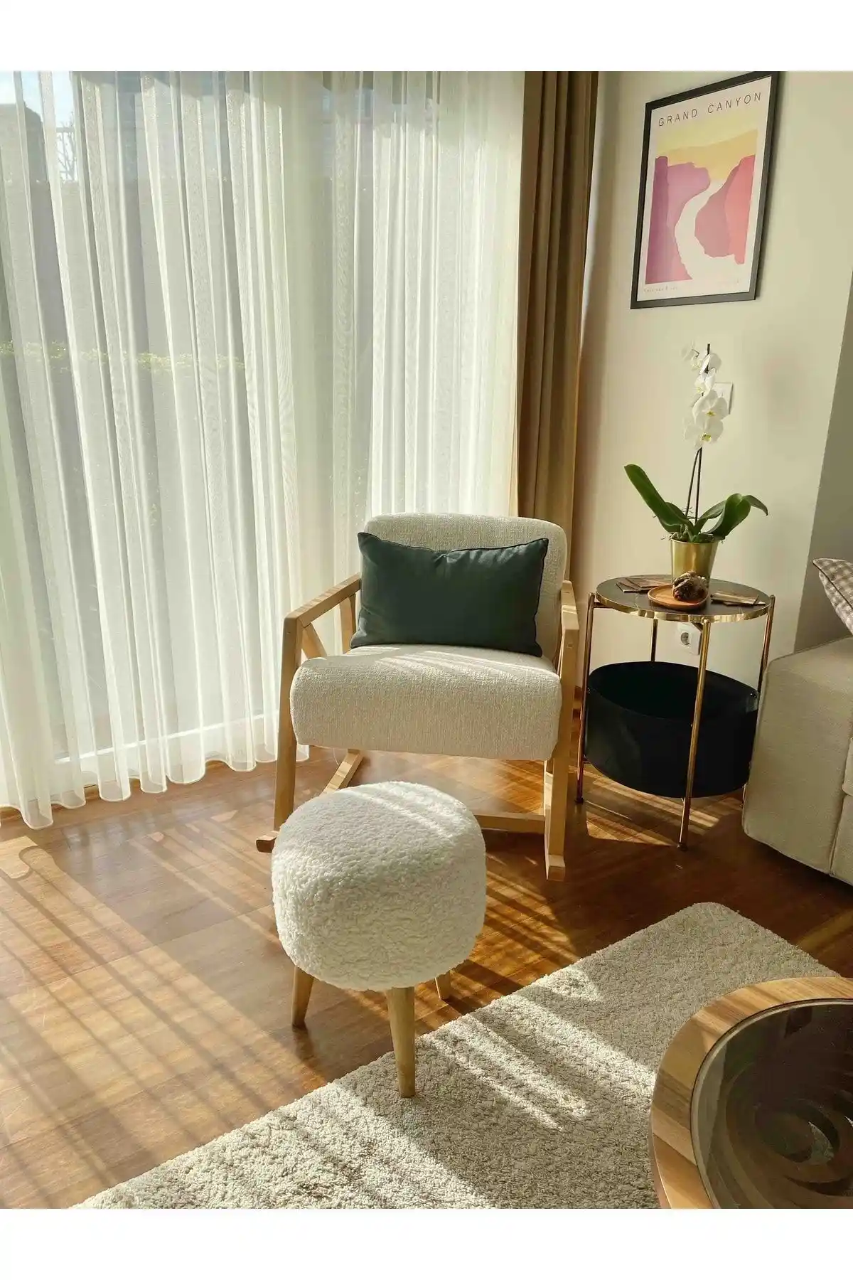 Modern ve Şık Coco Puf Oturma Çözümü – Dayanıklı ve Minimalist Tasarım