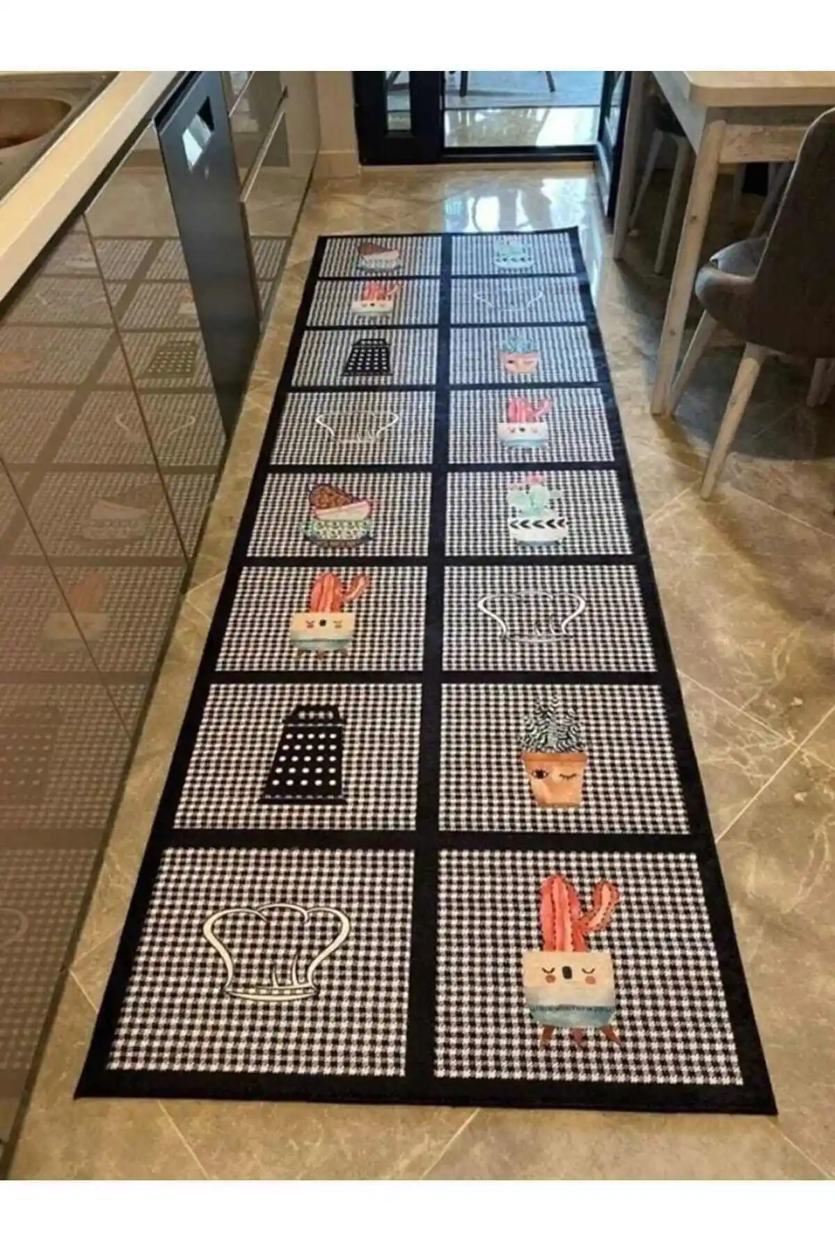 Modern ve Şık Dijital Baskılı Kaymaz Tabanlı Dekoratif Halı Seçenekleri