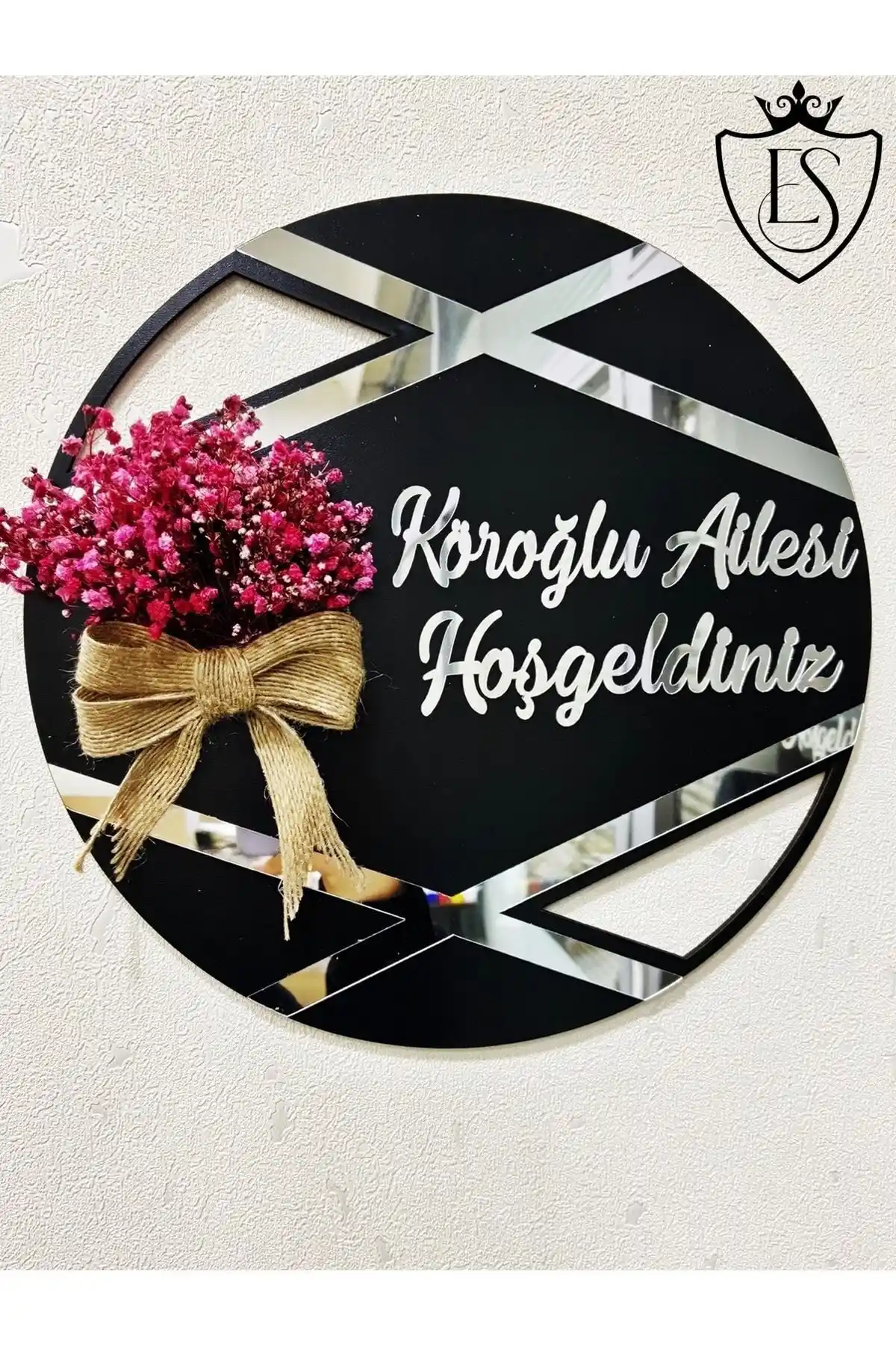 Modern ve Şık Kişiye Özel Kapı Süsü ile Mekanlarınıza Zarafet Katın