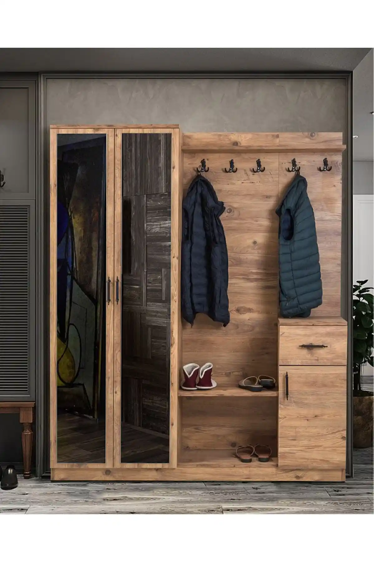 Moderniya Flora 2 ve Yurudesign Visor Vestiyer Karşılaştırması: Hangi Ürün Sizin İçin Uygun