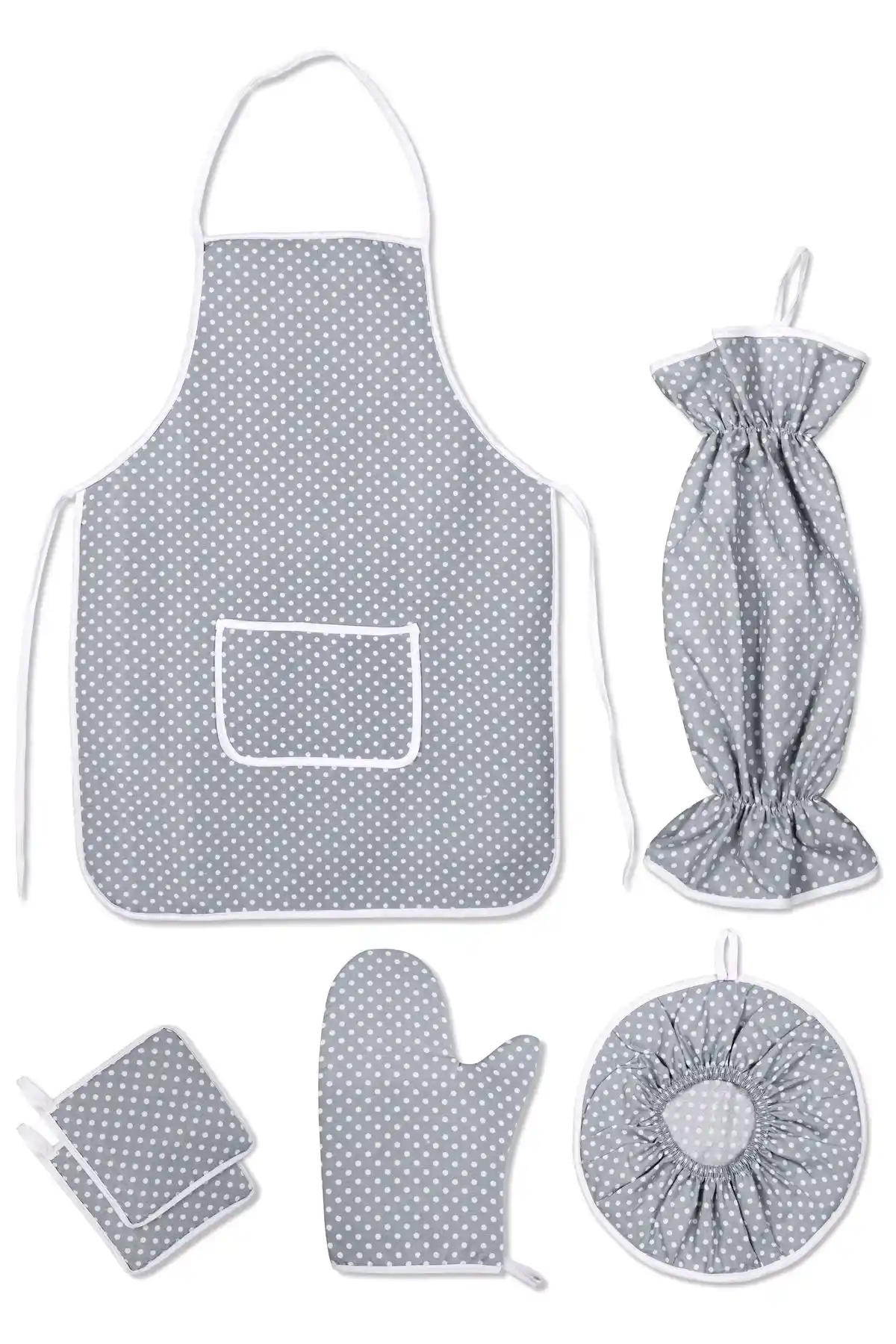 Morlay 6 Parça Modern Mutfak Seti ve Aksesuarları ile Şık ve Fonksiyonel Mutfak Deneyimi