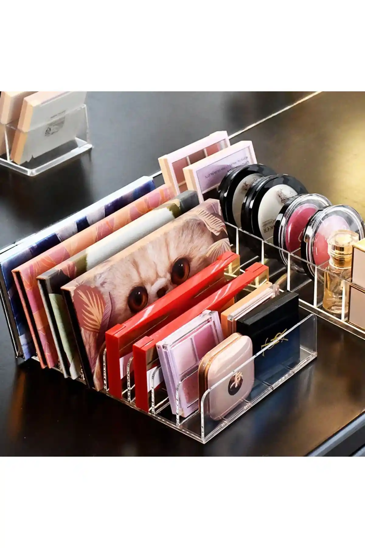 MY1COMPANY Makyaj Organizeri Göz Farı Ruj ve Palet Saklama Çözümü