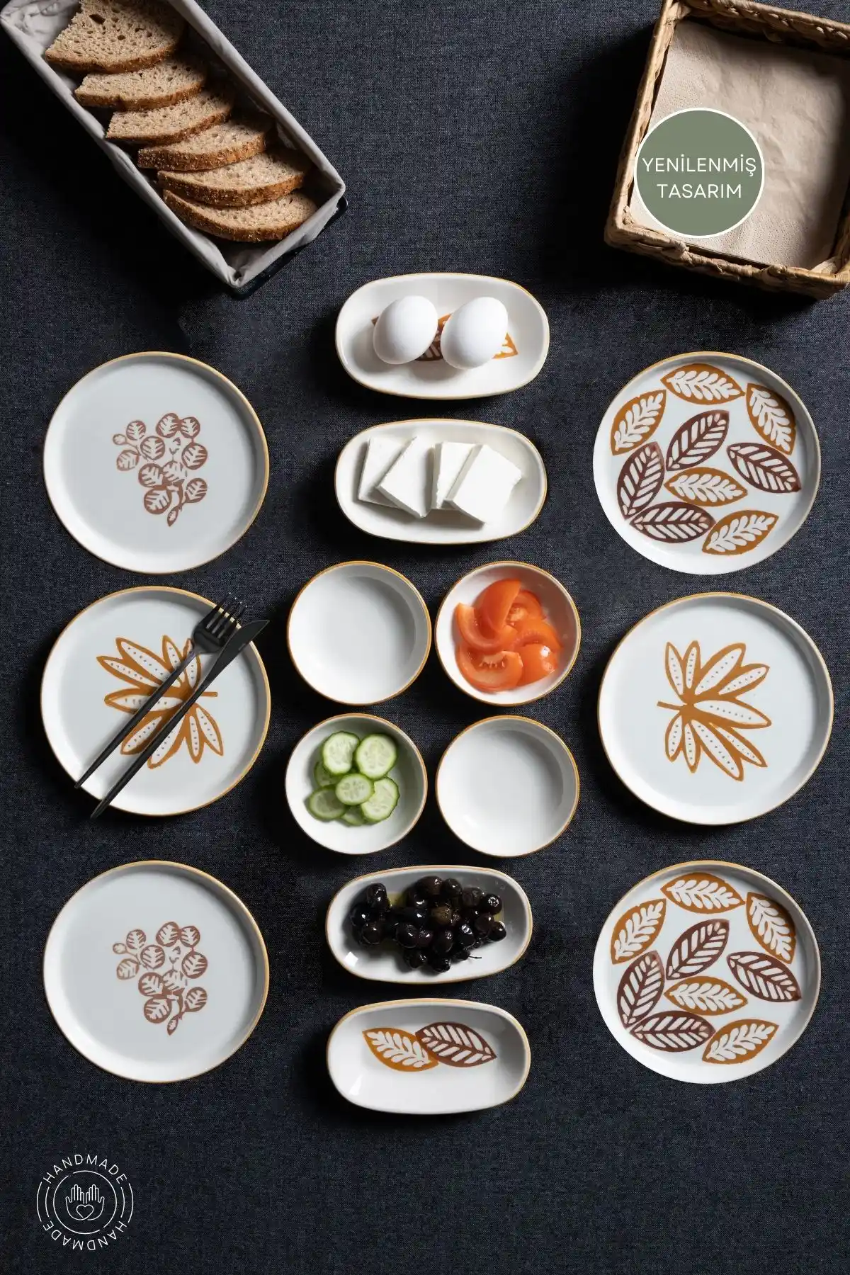 Nandy Home 14 Parça 6 Kişilik Handmade Kahve ve Kahvaltı Takımı Ürün Özellikleri ve Kullanım Avantajları