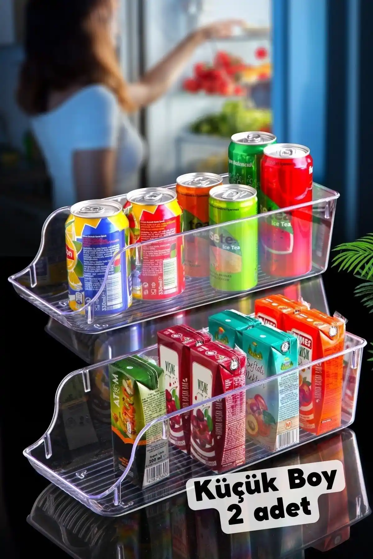 Nandy Home Çok Amaçlı Buzdolabı ve Dolap İçi Düzenleyici Seti