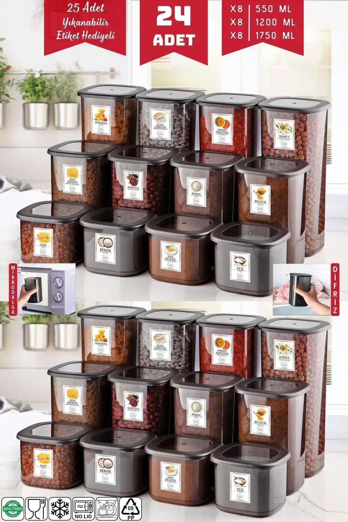 Nandy Home Saklama Kabı Seti: Ekonomik, Dayanıklı ve Sağlığa Uygun Mutfak Çözümü