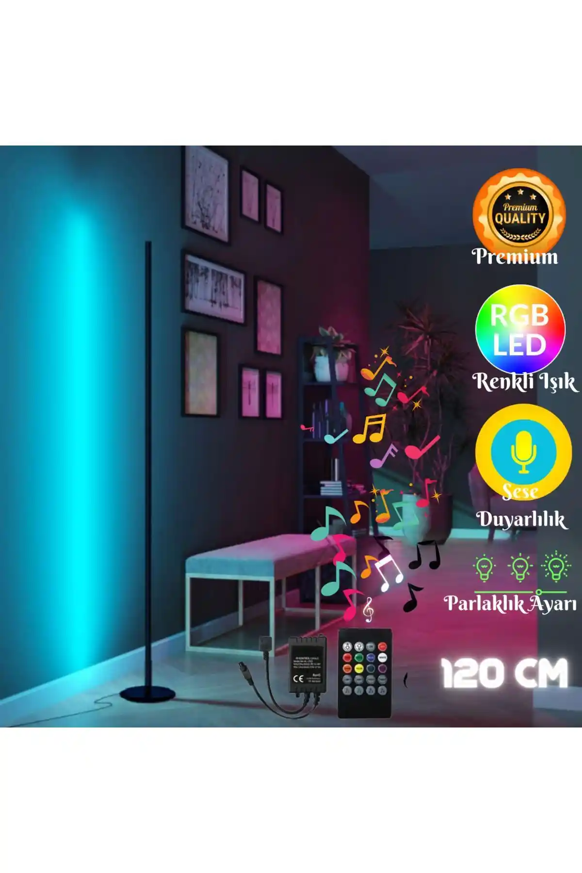 Neeko Voice Stick: Ses ve Müzik Duyarlı Modern Oda Aydınlatma Sistemi