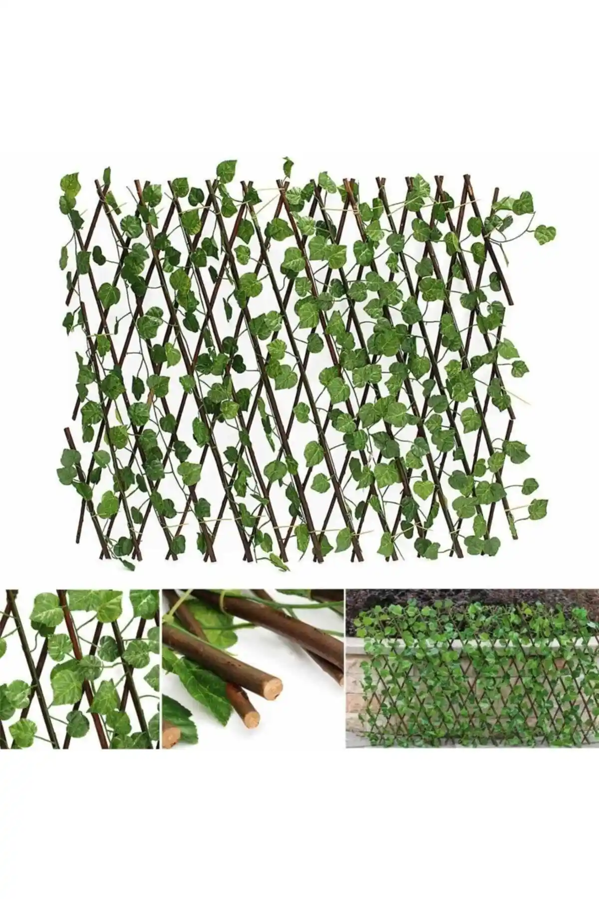 Nettenevime Yapay Çiçek Duvar Dekoru 210x90 cm Estetik ve Dayanıklı Tasarım