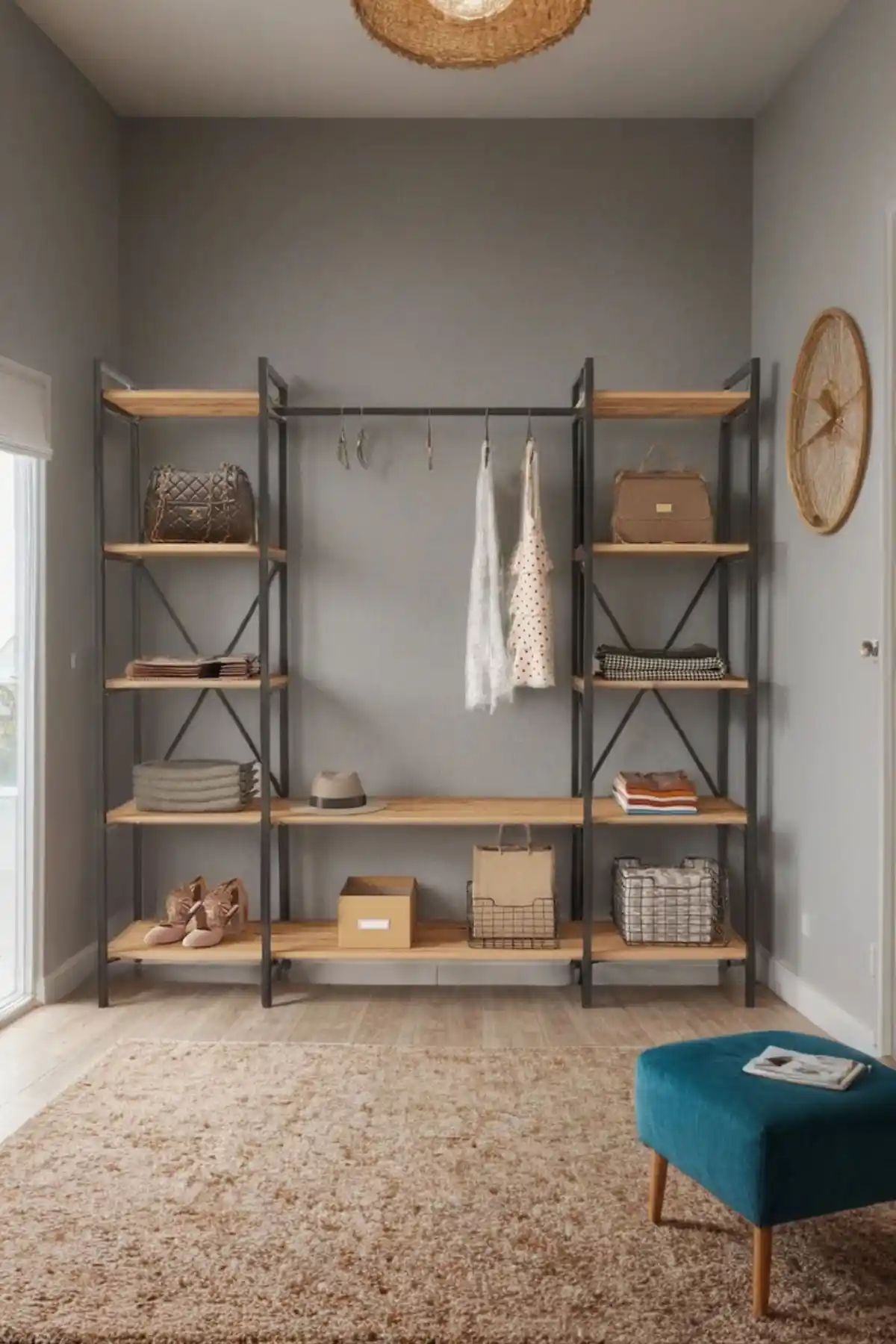 Nilamu Elbise Dolabı Modern Tasarım ve Dayanıklılık Sunan Mobilya Çözümü