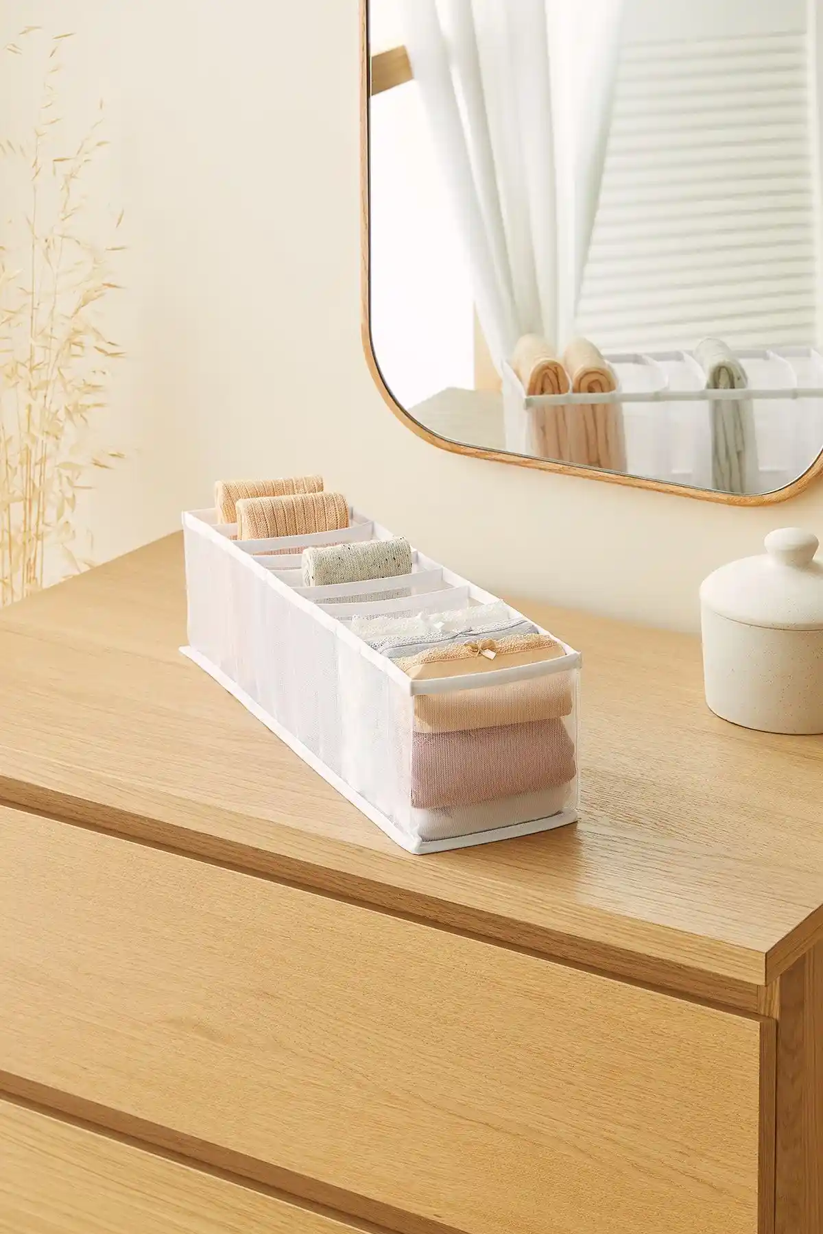 Ocean Home Textile 10 Bölmeli File Dolap İçi Organizer Modern ve Pratik Çözüm