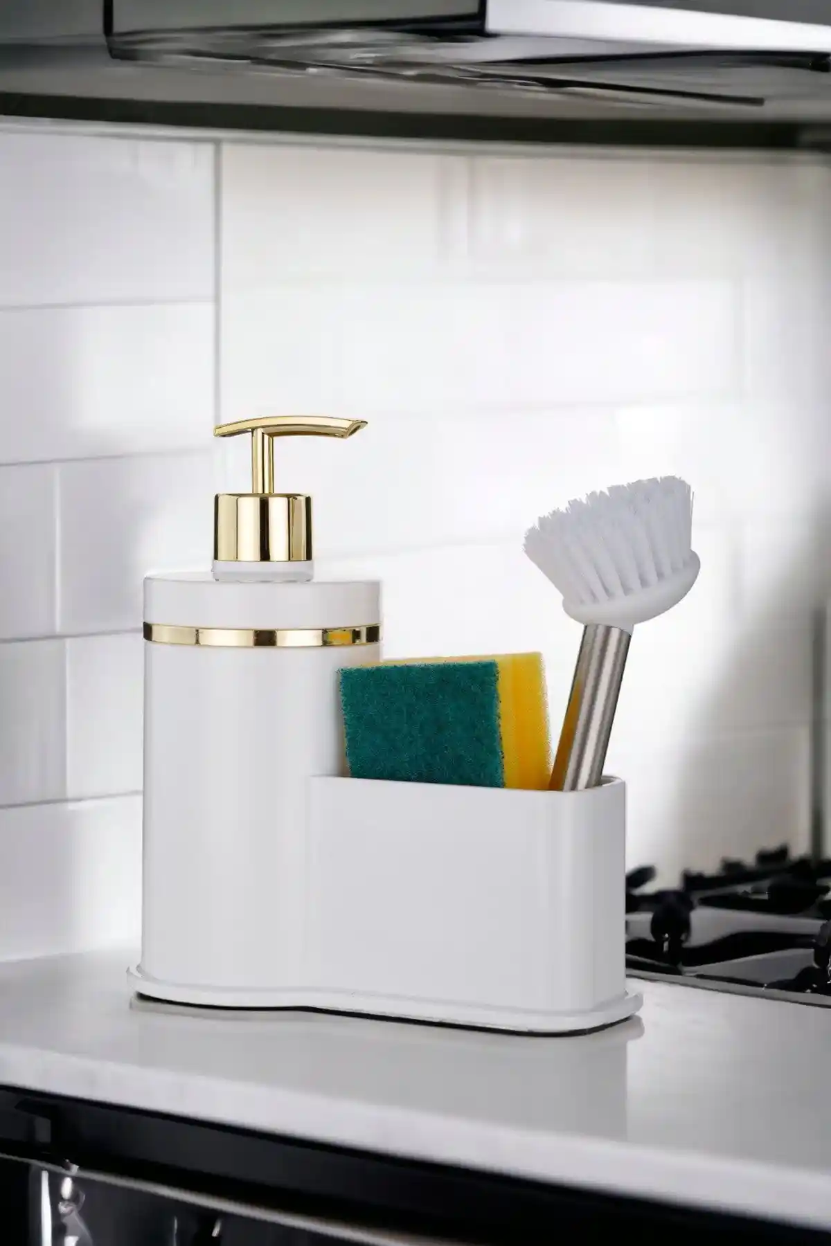 Okacih Hazneli Sıvı Sabunluk: Modern ve Dayanıklı Mutfak ve Banyo Gereçleri