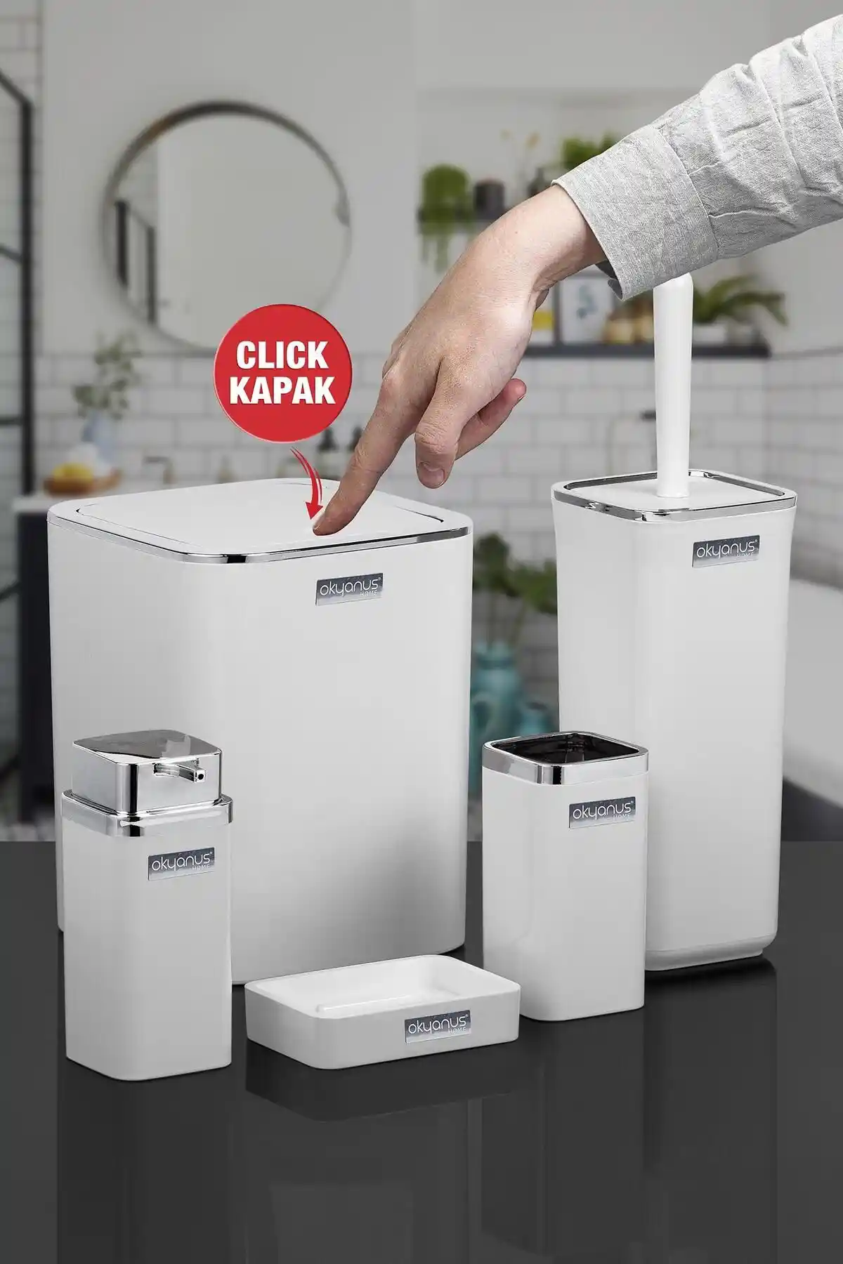 Okyanus Home Beyaz Kare Kromlu ve Luna Banyo Setleri Karşılaştırması ve Özellikleri