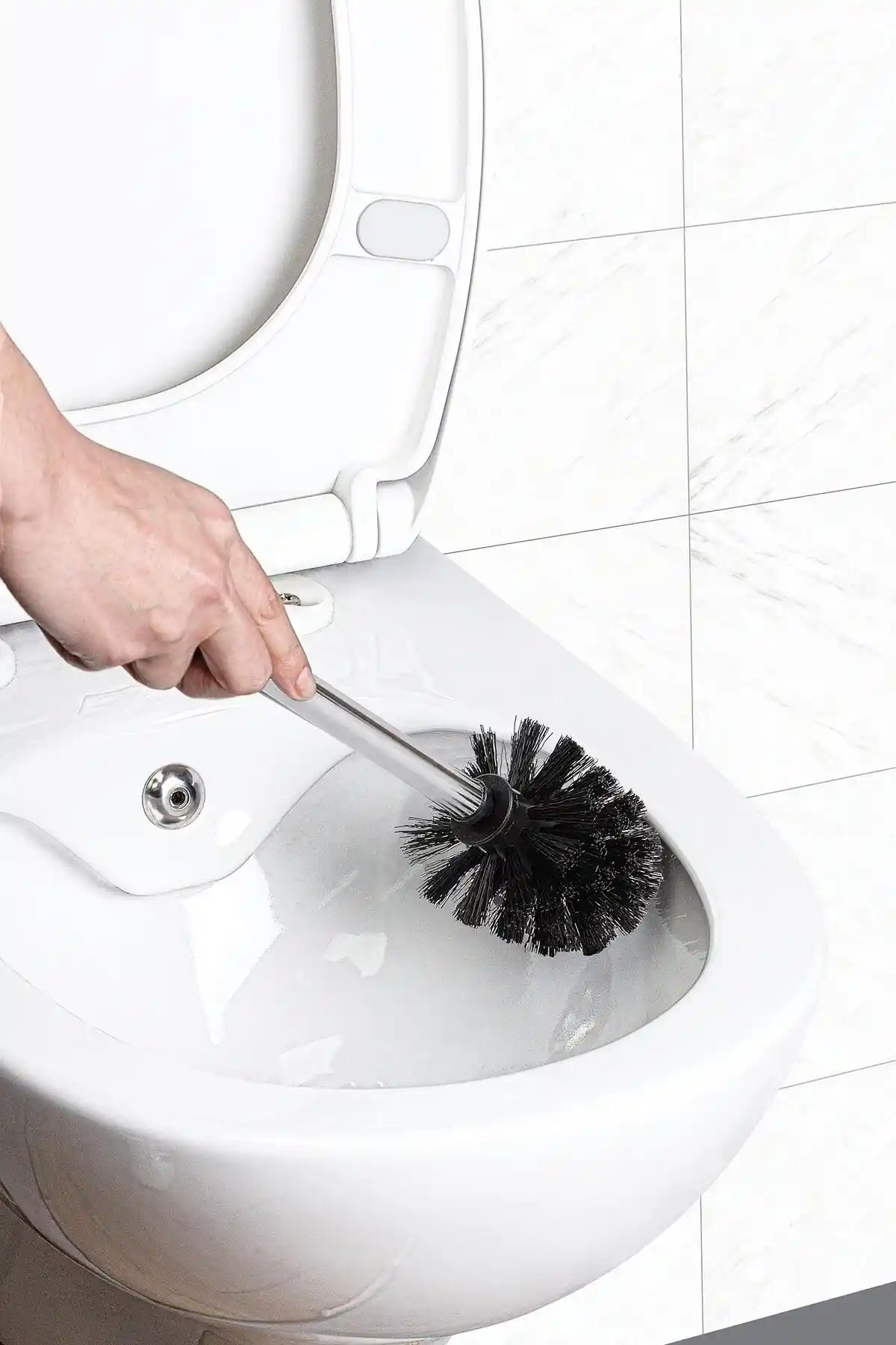 Okyanus Home Metal Saplı Fırça: Dayanıklı ve Şık Mutfak Temizlik Aracı