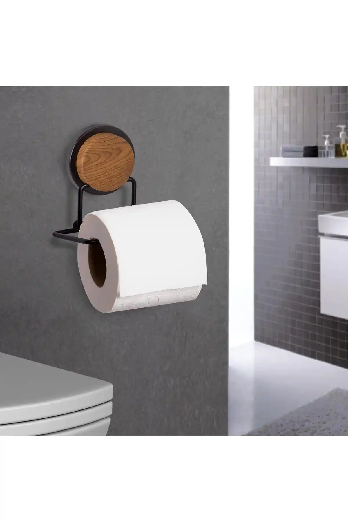 Okyanus Home ve Teknotel Siyah Tuvalet Kağıtlıkları Karşılaştırması