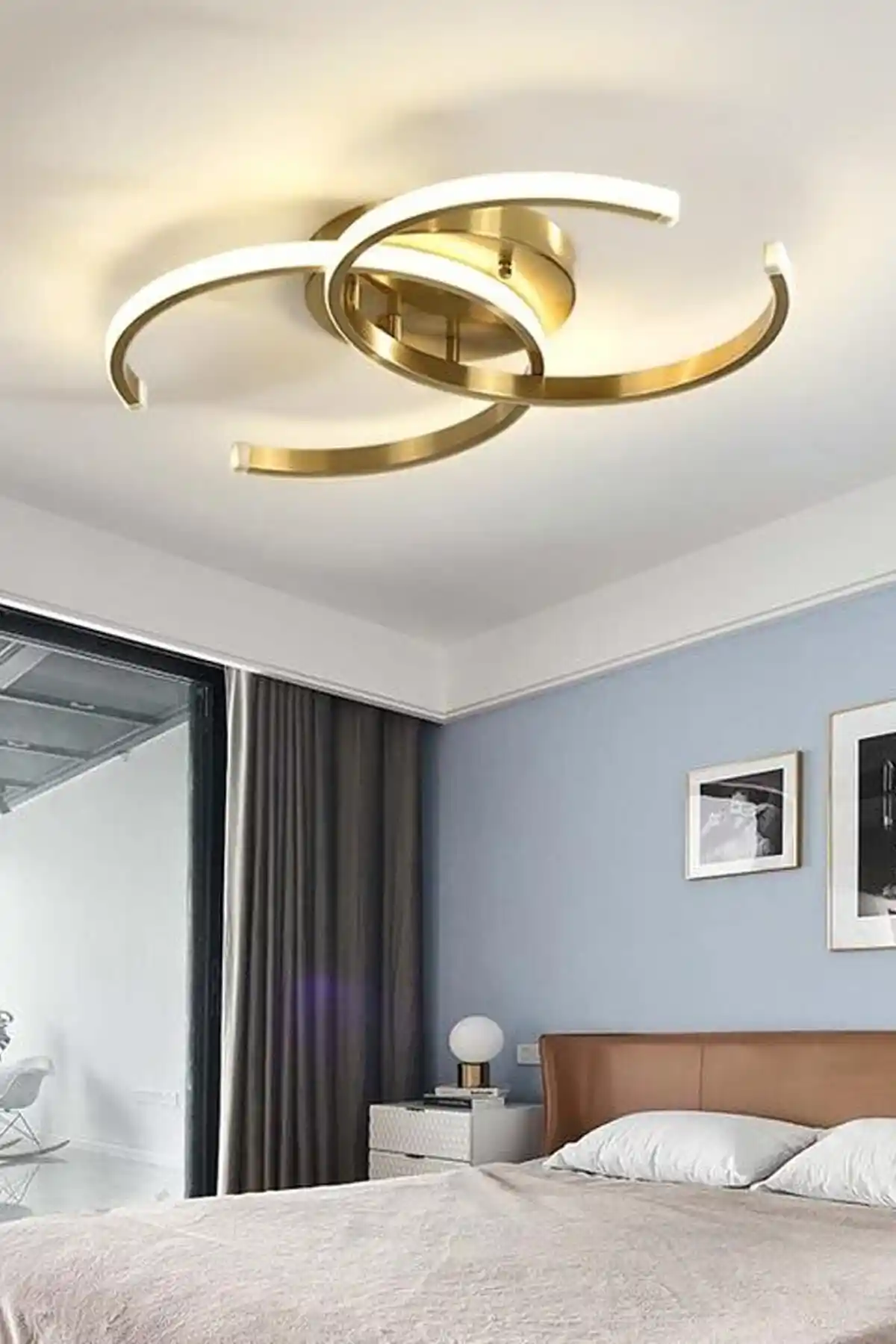 Ömür Avize Chance C Modern İkili Eskitme Kasa Beyaz LEDli Avize Özellikleri ve Kullanım Alanları