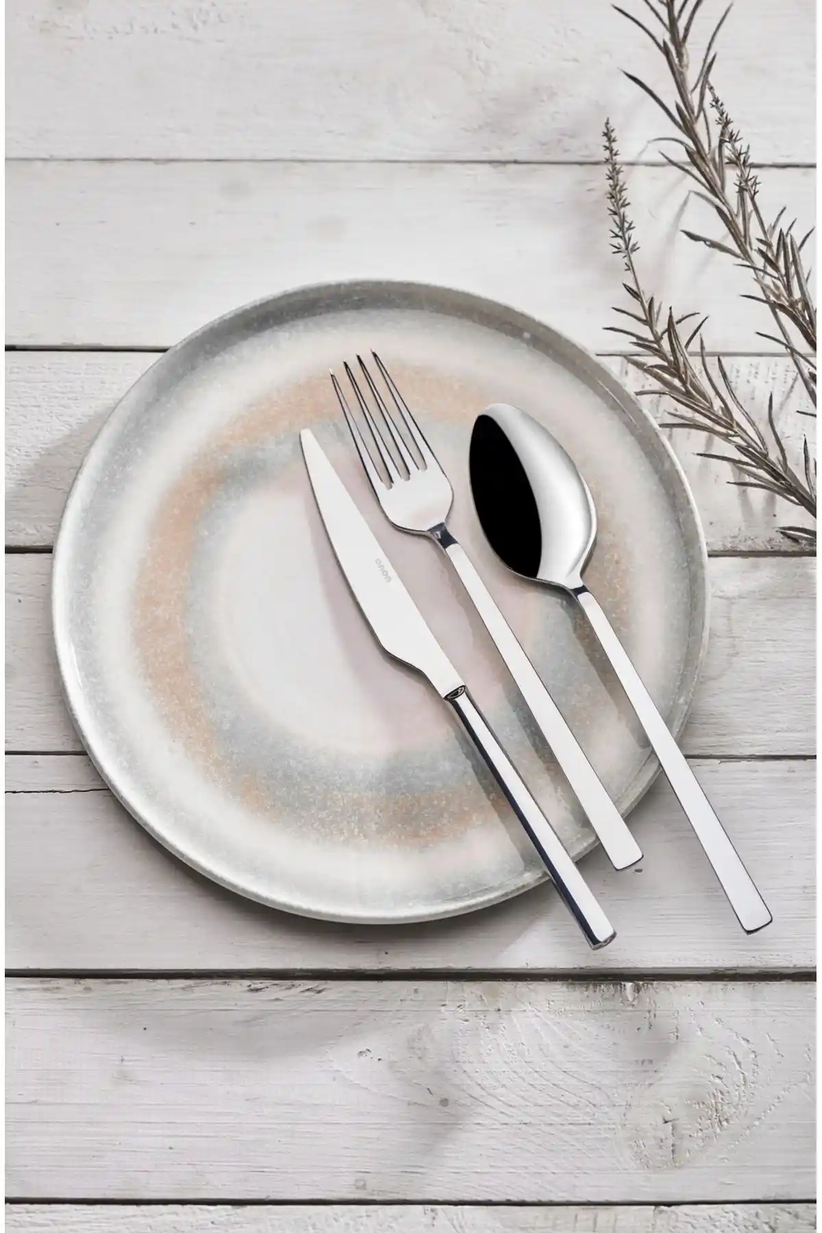 Onon Deniz 72 Parça Çatal Kaşık Bıçak Seti - Günlük ve Davetler İçin Şık ve Dayanıklı Mutfak Takımı