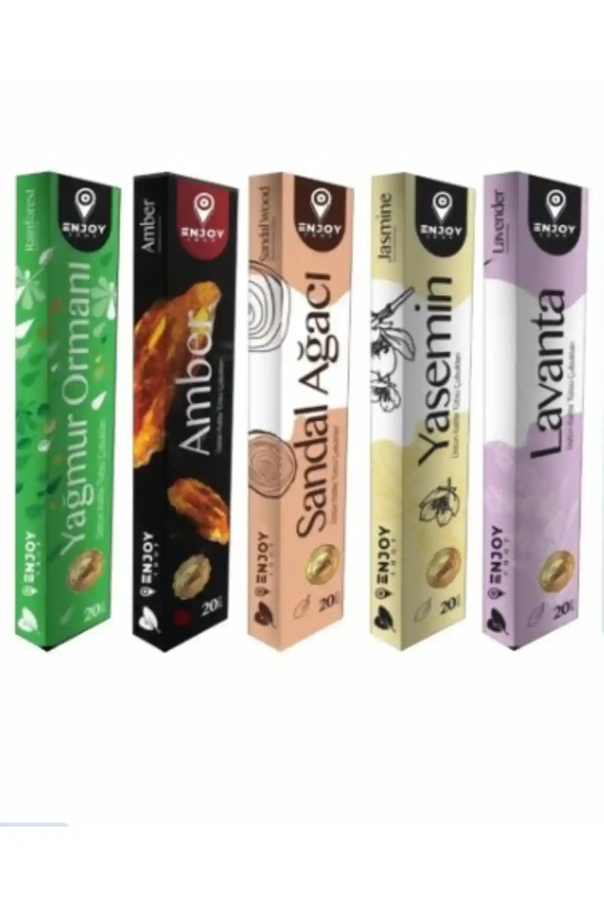 Organik Bambu Tütsü Seti - Doğal Kokular ve Uzun Süreli Rahatlatıcı Atmosfer