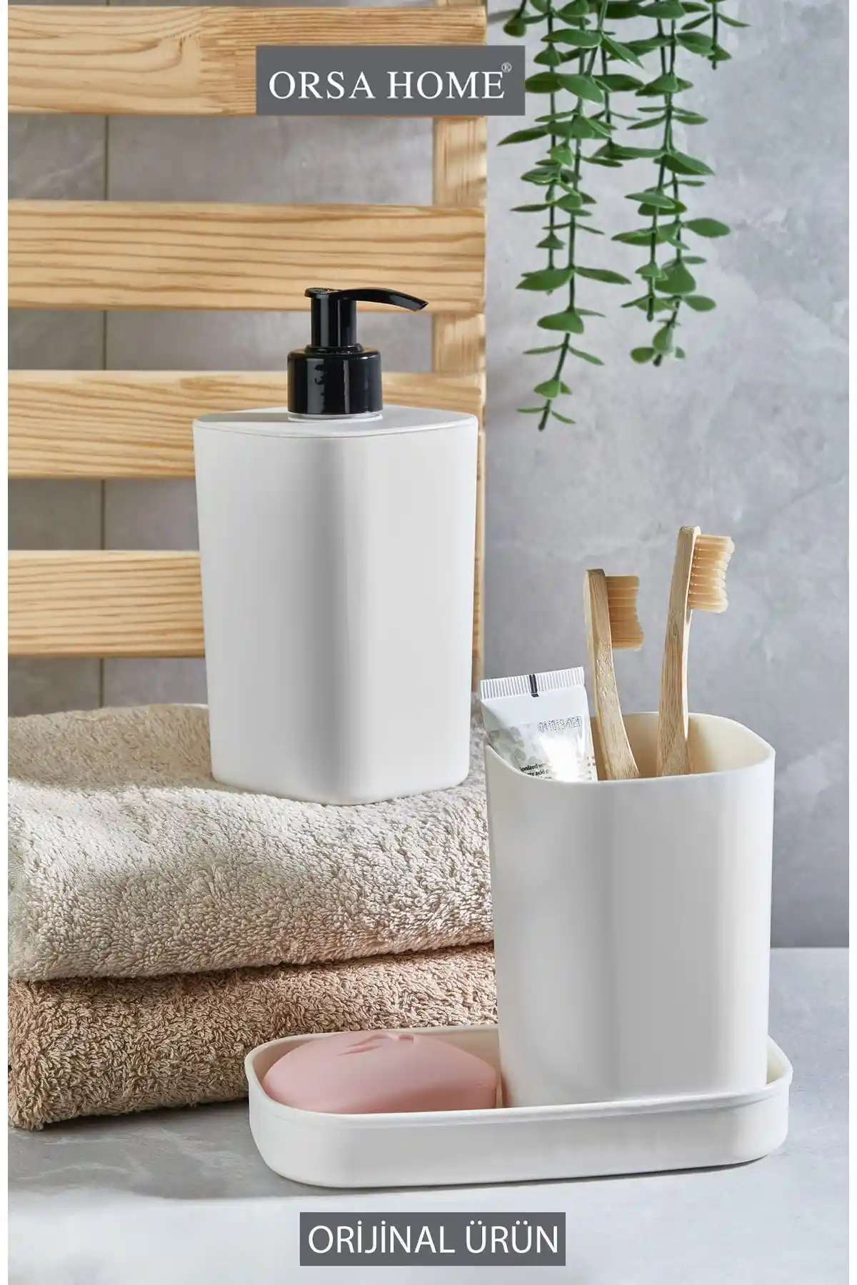 ORSA HOME Beyaz 3'lü Banyo Seti ve Sas Haus Banyo Takımı Karşılaştırması