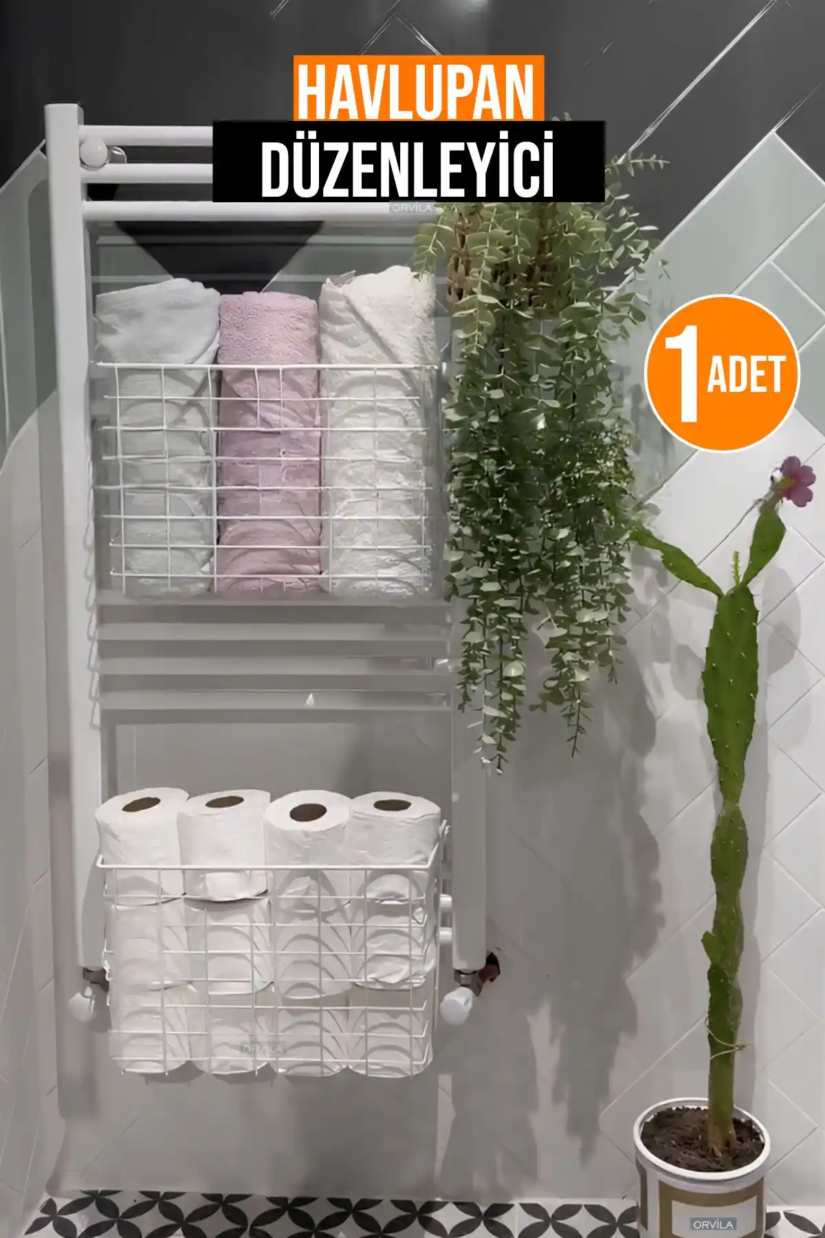 Orvila Asılabilir Havlupan Düzenleyici: Modern ve Çok Amaçlı Ev Organizatörü