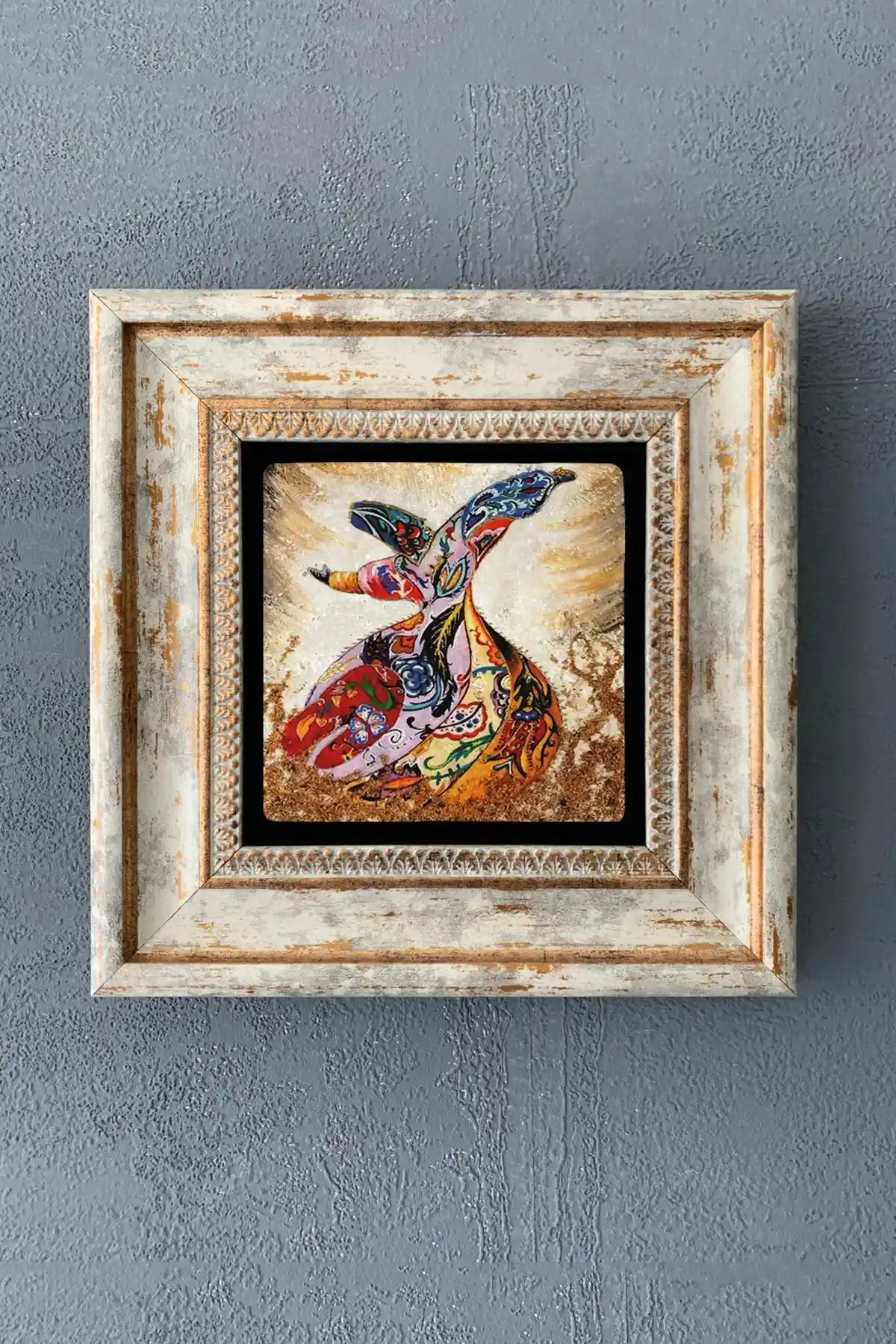 Oscar Stone Decor Çerçeveli Taş Duvar Dekoru: Estetik ve Manevi Değeri Yansıtan Sanat Eseri