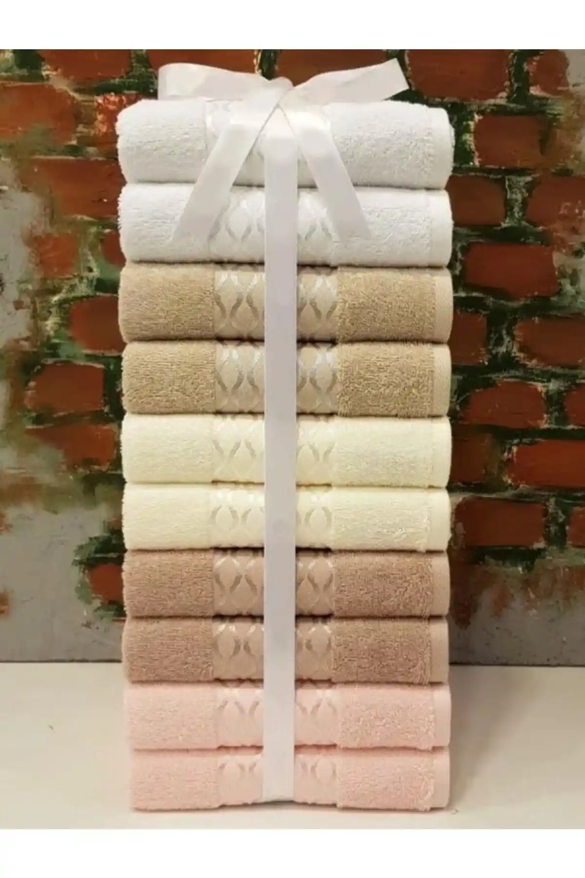 Özdilek Elissa Havlu Seti Yükseklik ve Şıklık Sunan Pamuklu Banyo Havluları