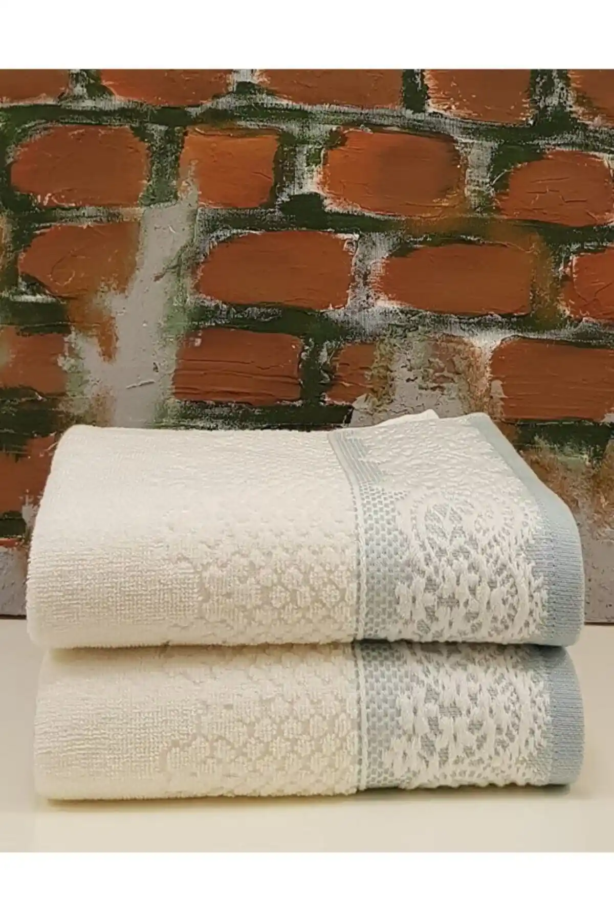 Özdilek Evony 2'li Mint Havlu 50x90, Modern ve Dayanıklı Banyo Tekstili